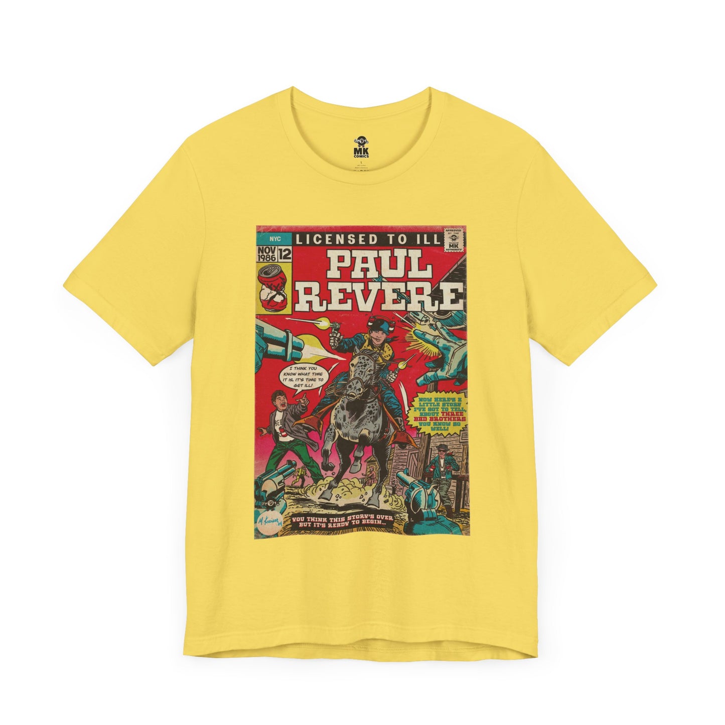 Beastie Boys - Paul Revere - Unisex Jersey Short Sleeve Tee