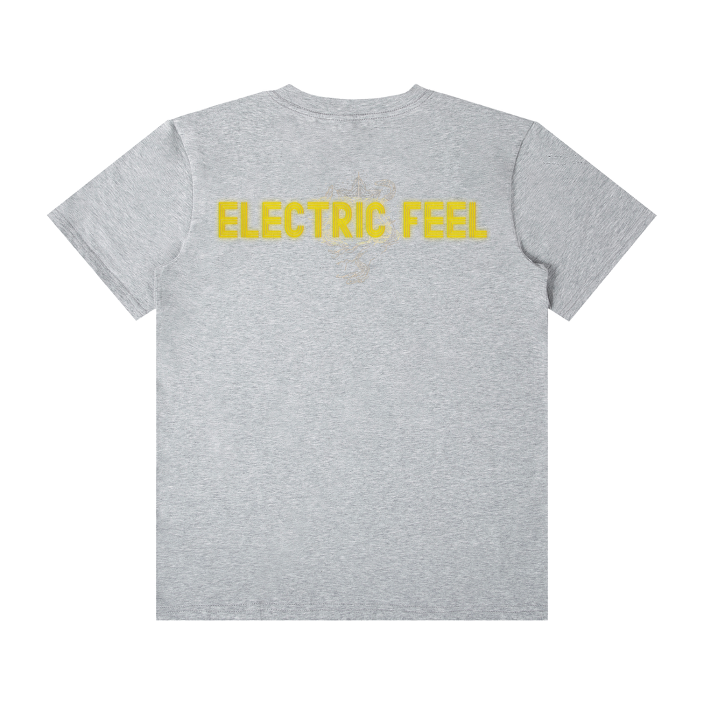 Electric Feel - SIZE UP 1 SIZE - Unisex Classic Crew Neck Cotton T-Shirt