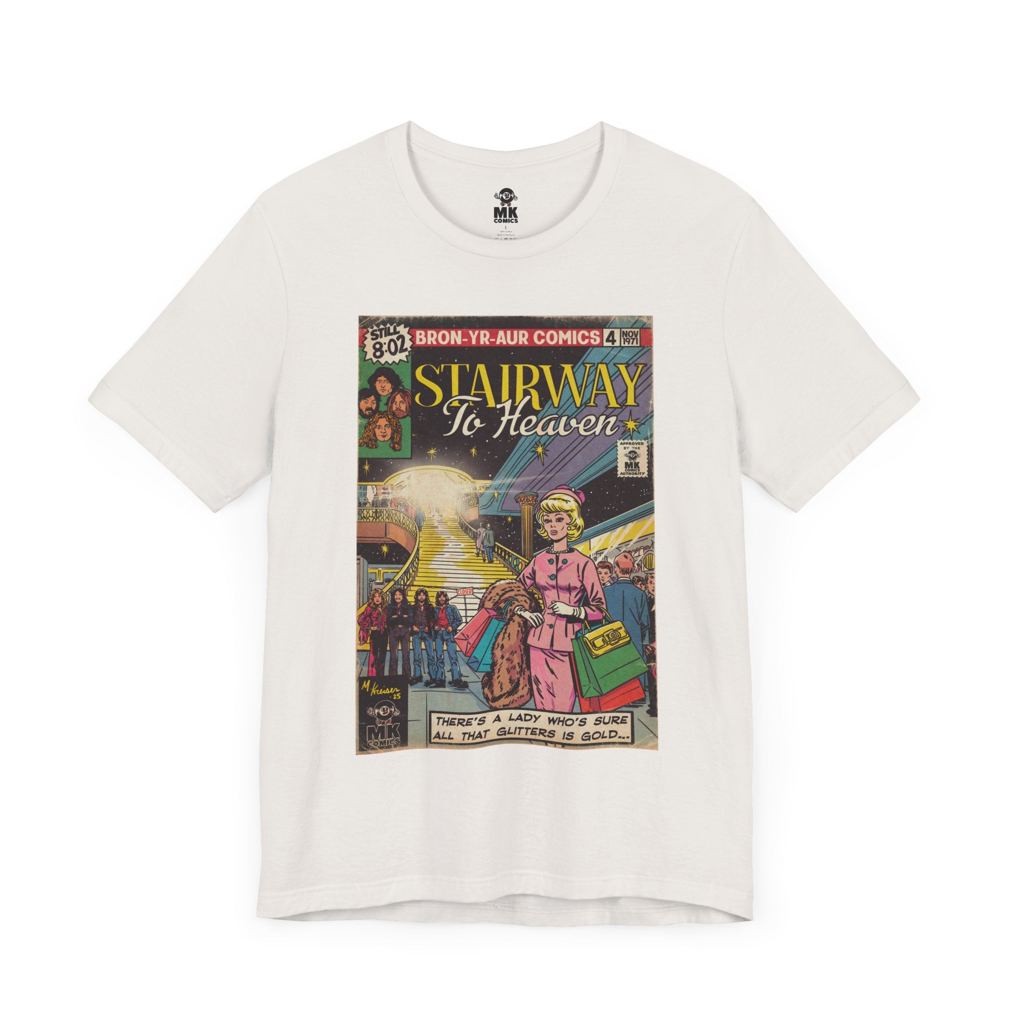 Zepp - Stairway - Unisex Jersey Short Sleeve Tee