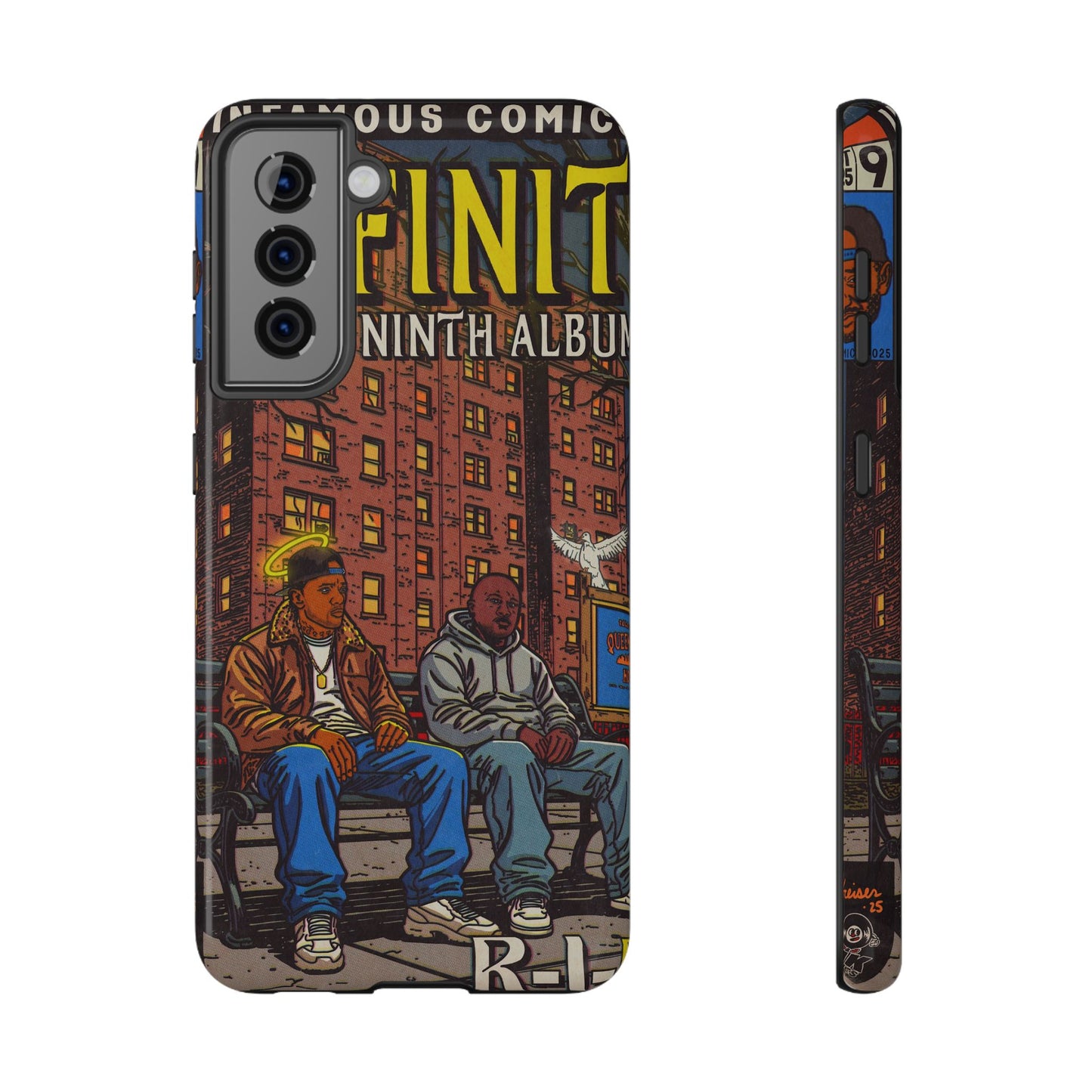 Infinite - Comic Book Art - Impact-Resistant Phone Cases