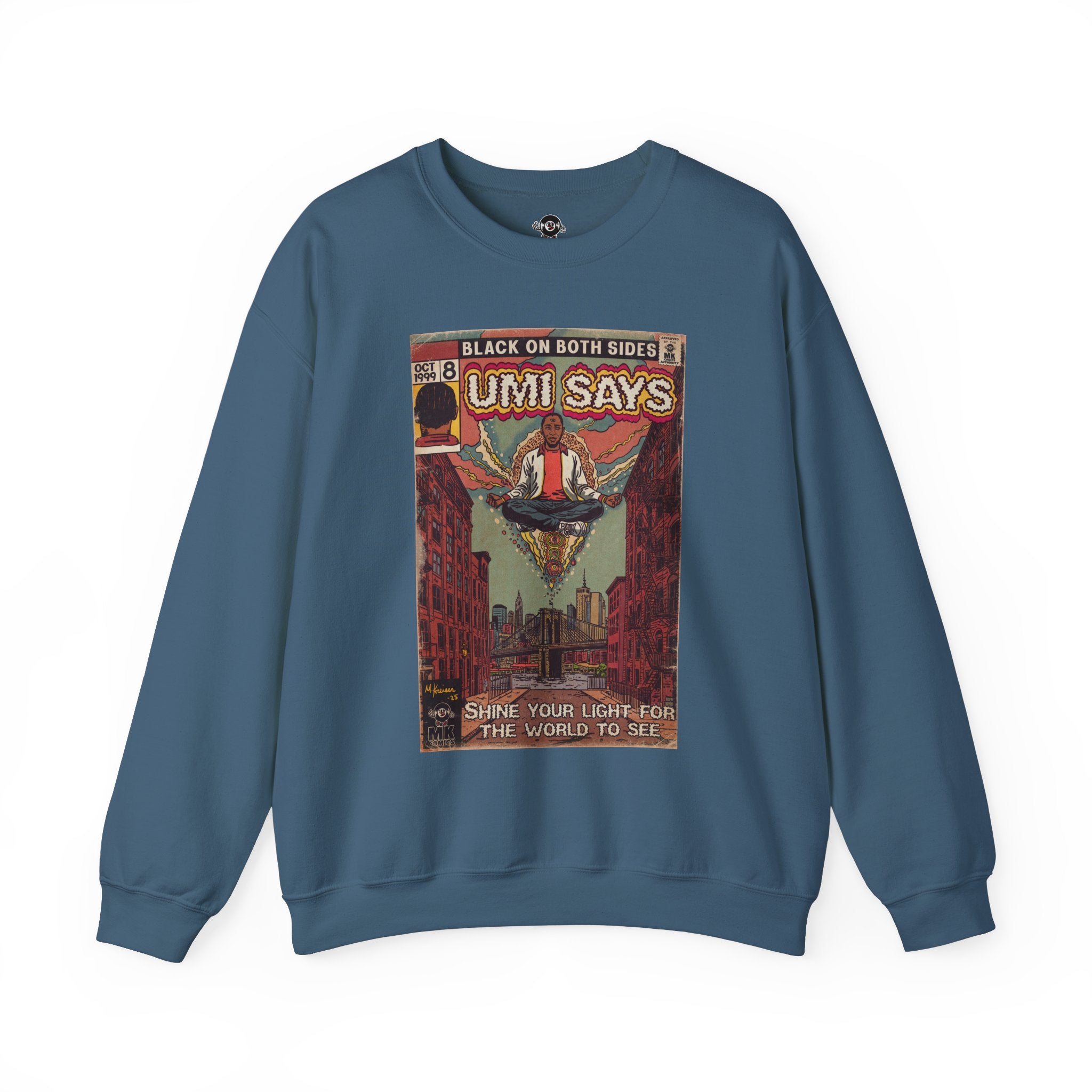 Mos - Umi Says - Unisex Heavy Blend™ Crewneck Sweatshirt