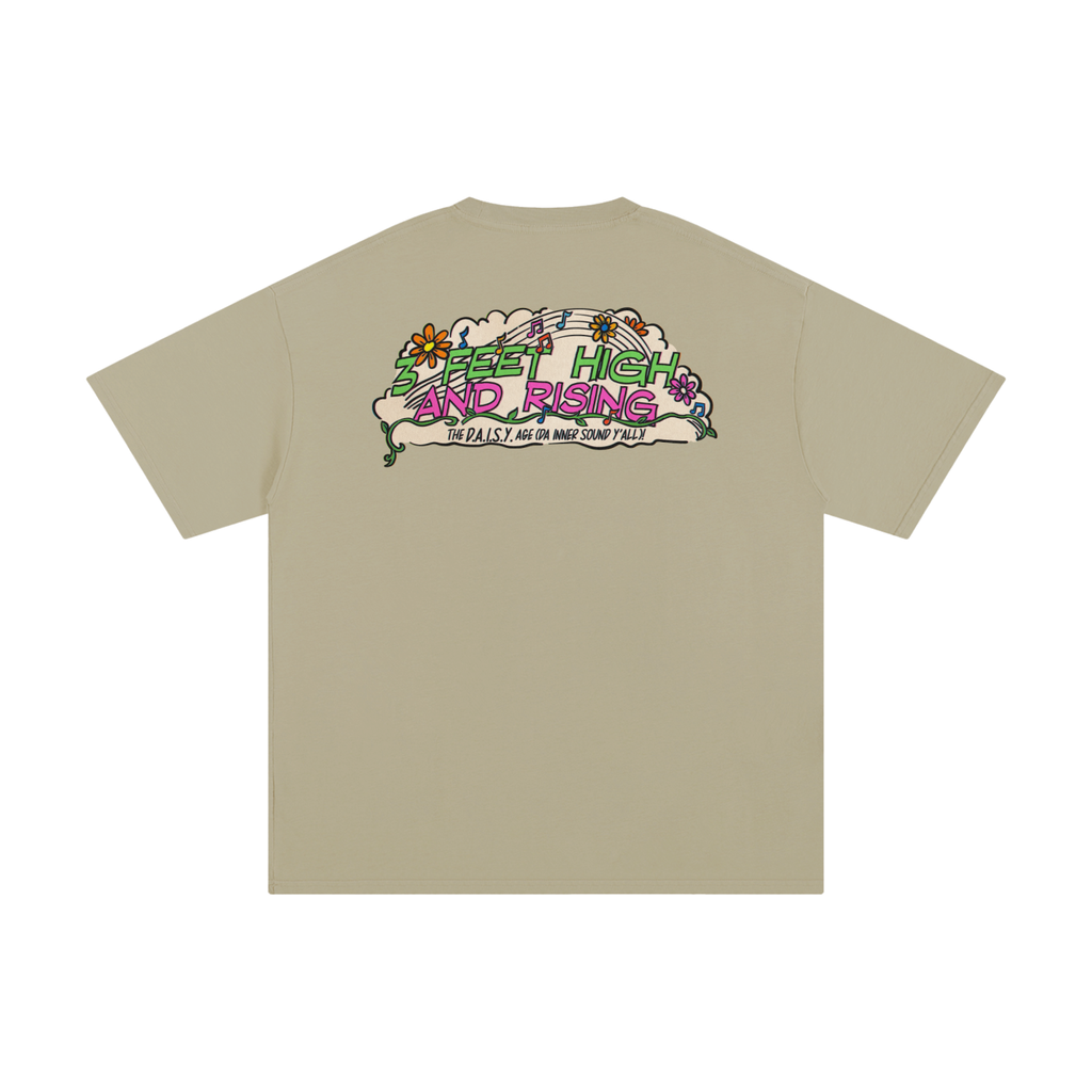 3 Feet High & Rising - Unisex Pure Cotton T-Shirt