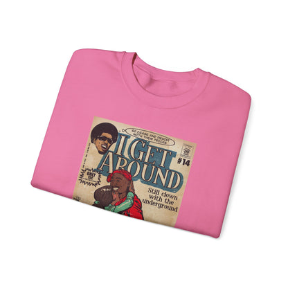 2Pac - I Get Around - Tupac - Unisex Heavy Blend™ Crewneck Sweatshirt