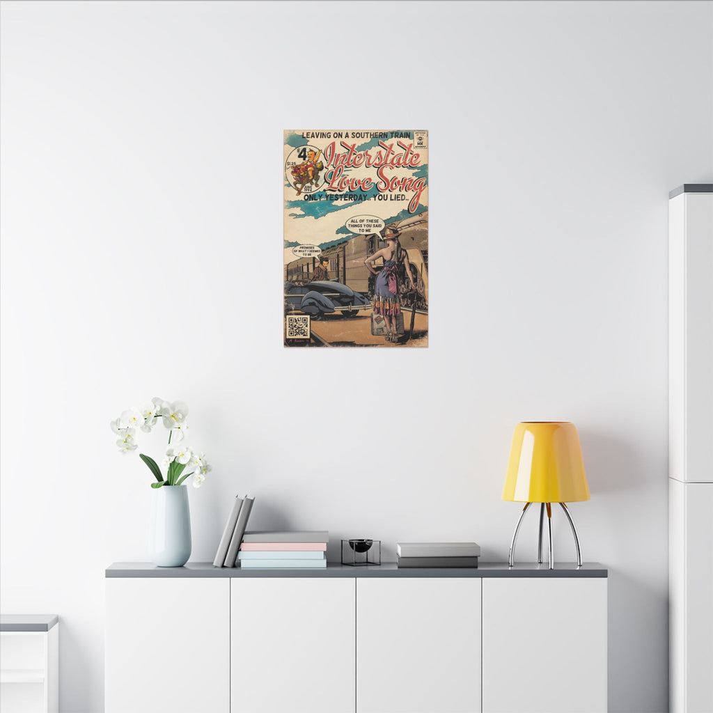 Interstate Love Song - Matte Canvas, Stretched, 0.75" (Multi-Size)