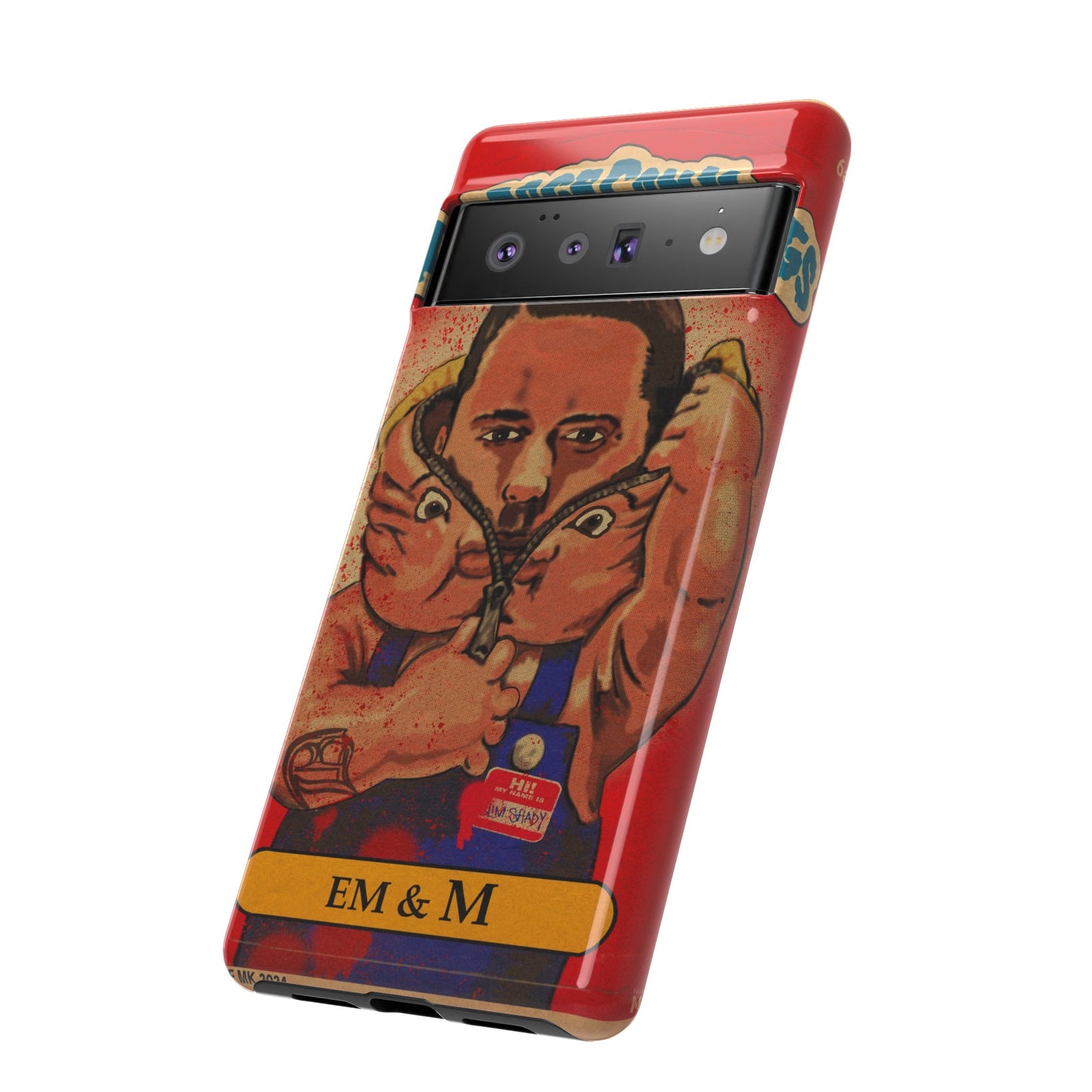 Em & M - Garbage Can Kings - Eminem - Tough Phone Cases