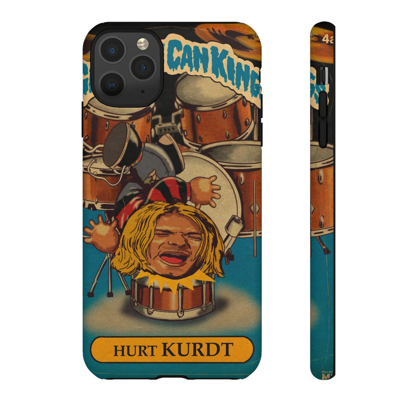 Hurt KURDT - Garbage Can Kings - Nirvana - Tough Phone Cases
