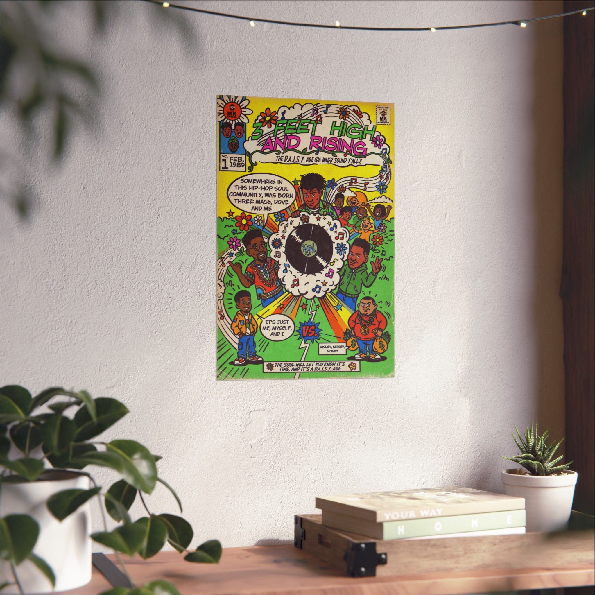 3 Feet High & Rising - Matte Vertical Posters