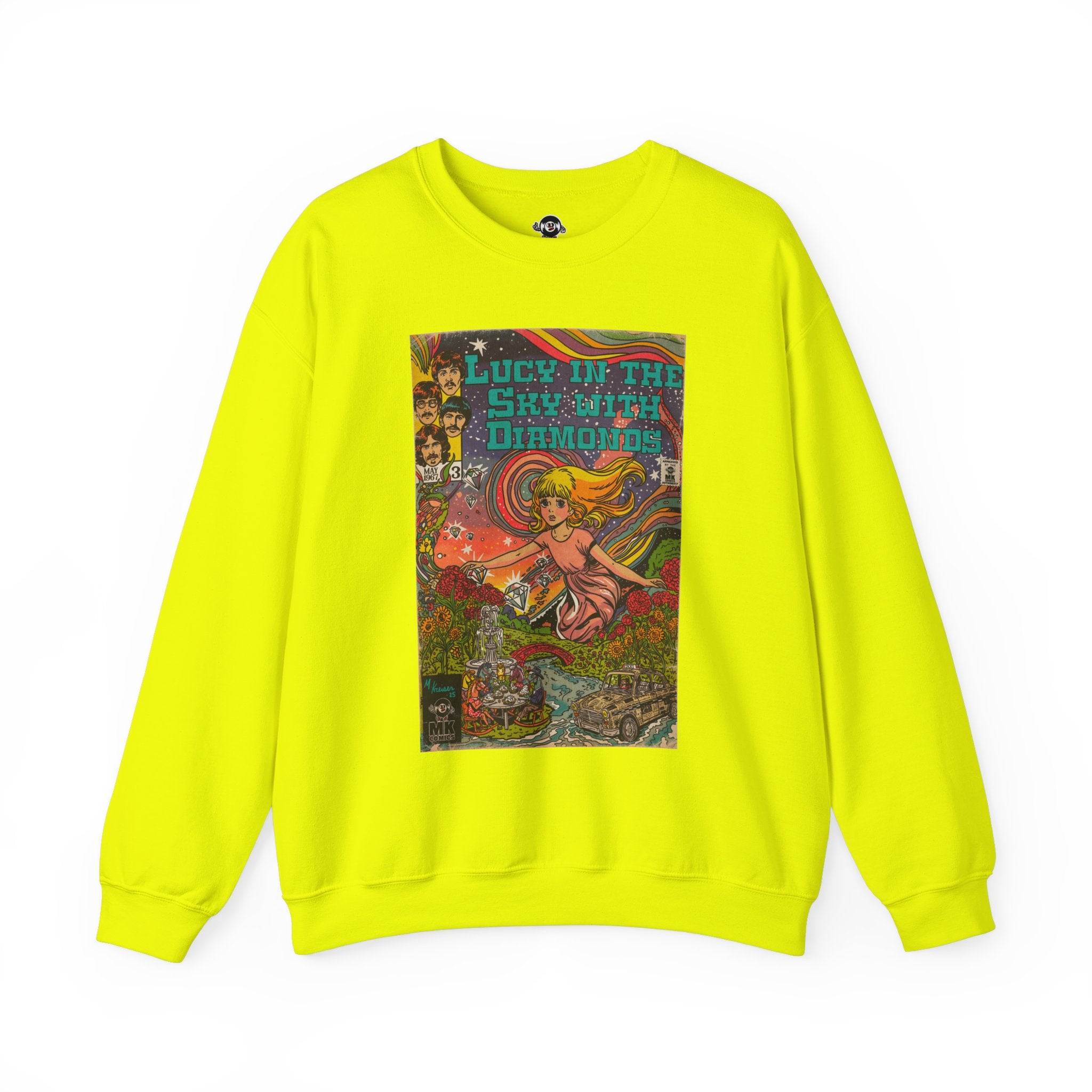 Lucy in the Sky with Diamonds - Unisex Heavy Blend™ Crewneck Sweatshirt