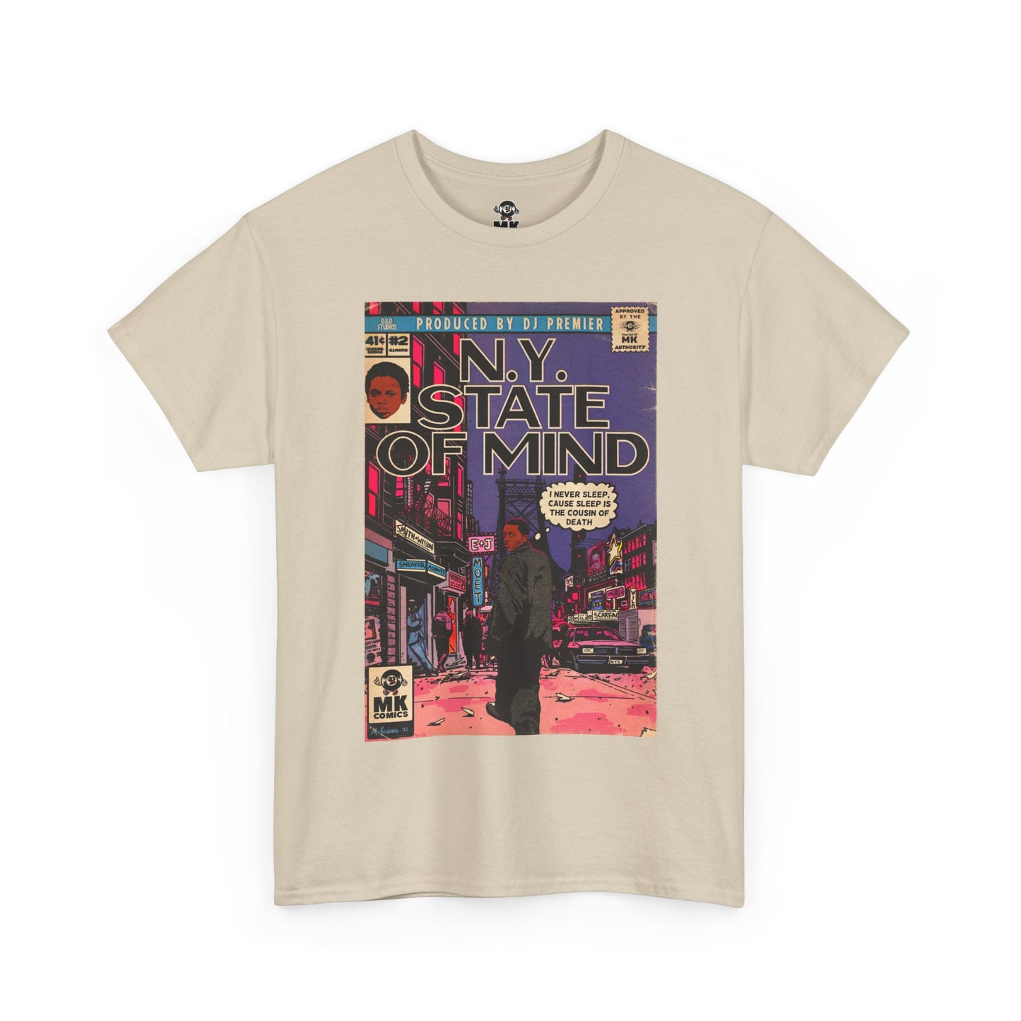 NY State of Mind - MK Classic - Unisex Heavy Cotton Tee