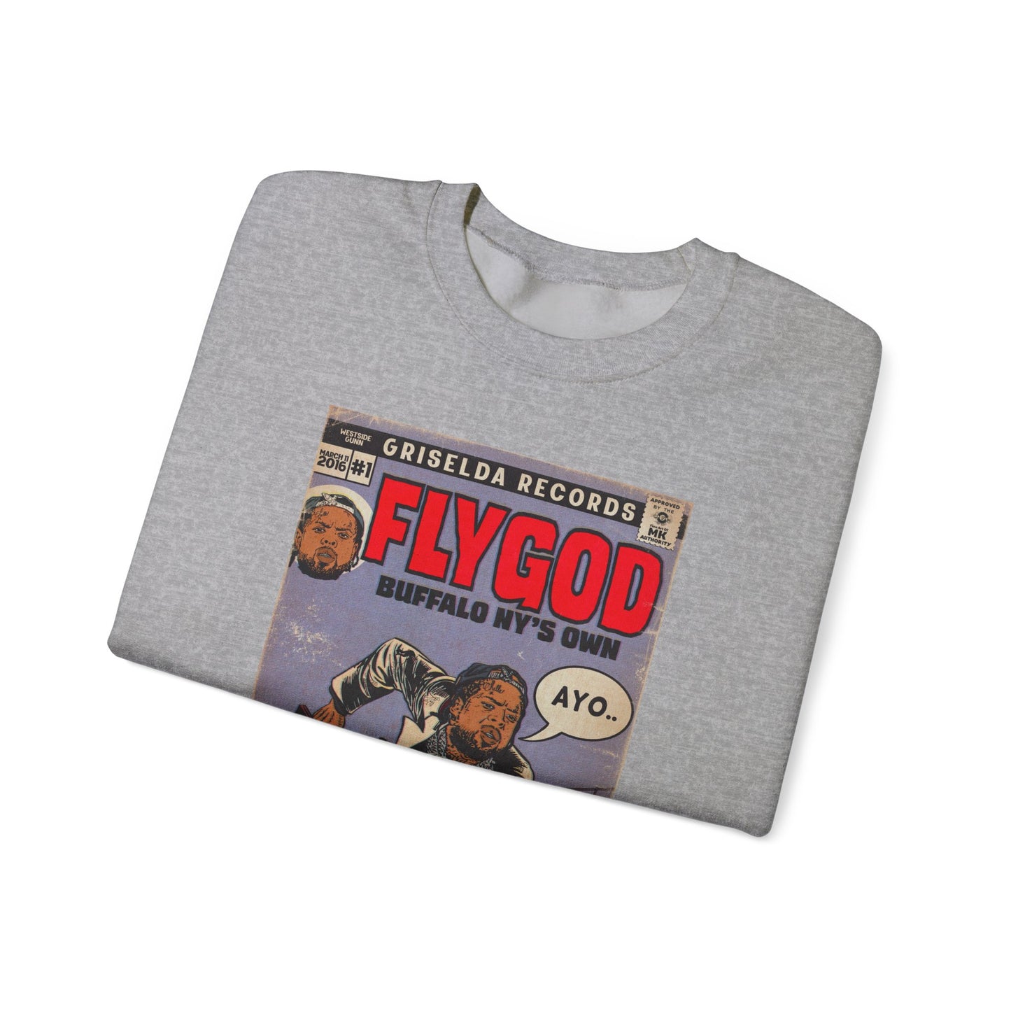 Flygod - Unisex Heavy Blend™ Crewneck Sweatshirt