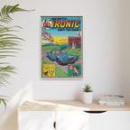 Ironic - Matte Canvas, Framed (Multi-color)
