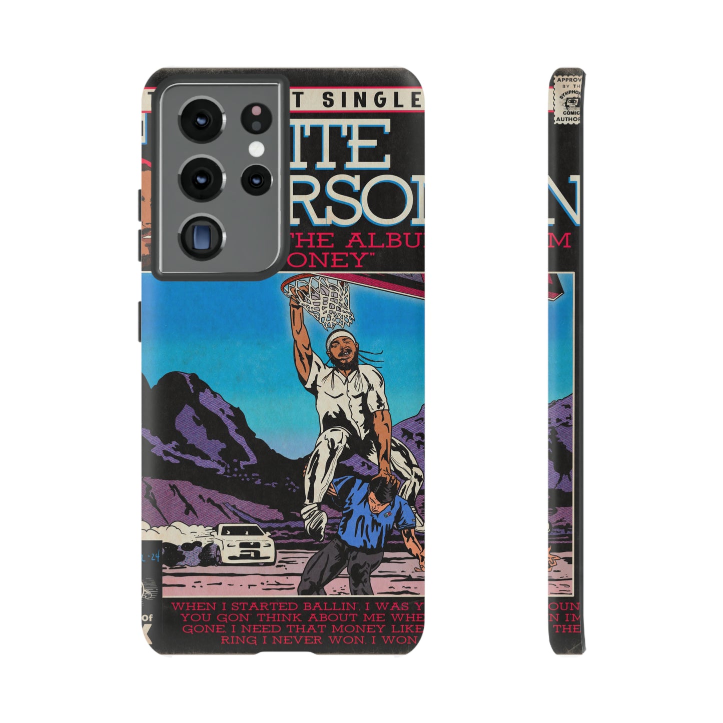 Post Malone - White Iverson -  Tough Phone Cases
