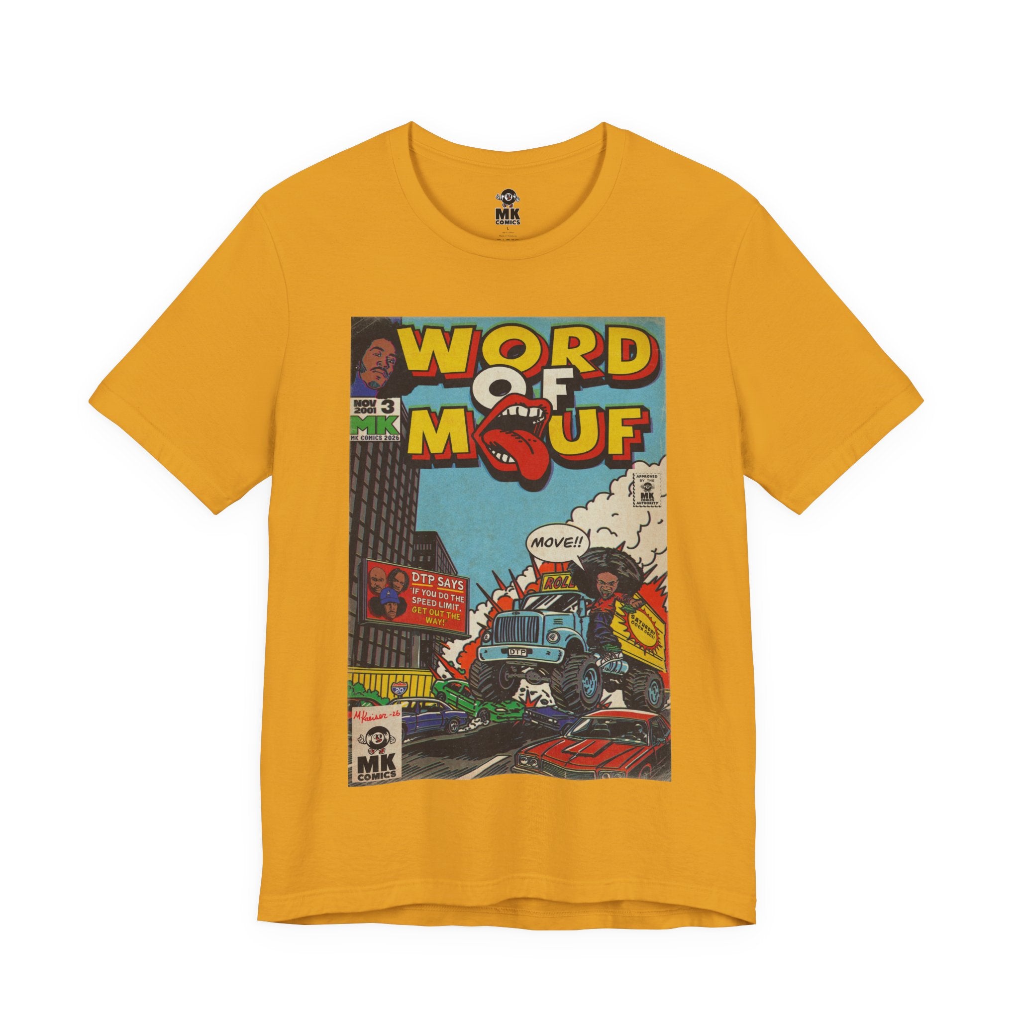 Word of Mouf - Unisex Jersey Short Sleeve Tee