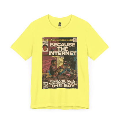 Childish Gambino- Because The Internet - Unisex Jersey Short Sleeve Tee