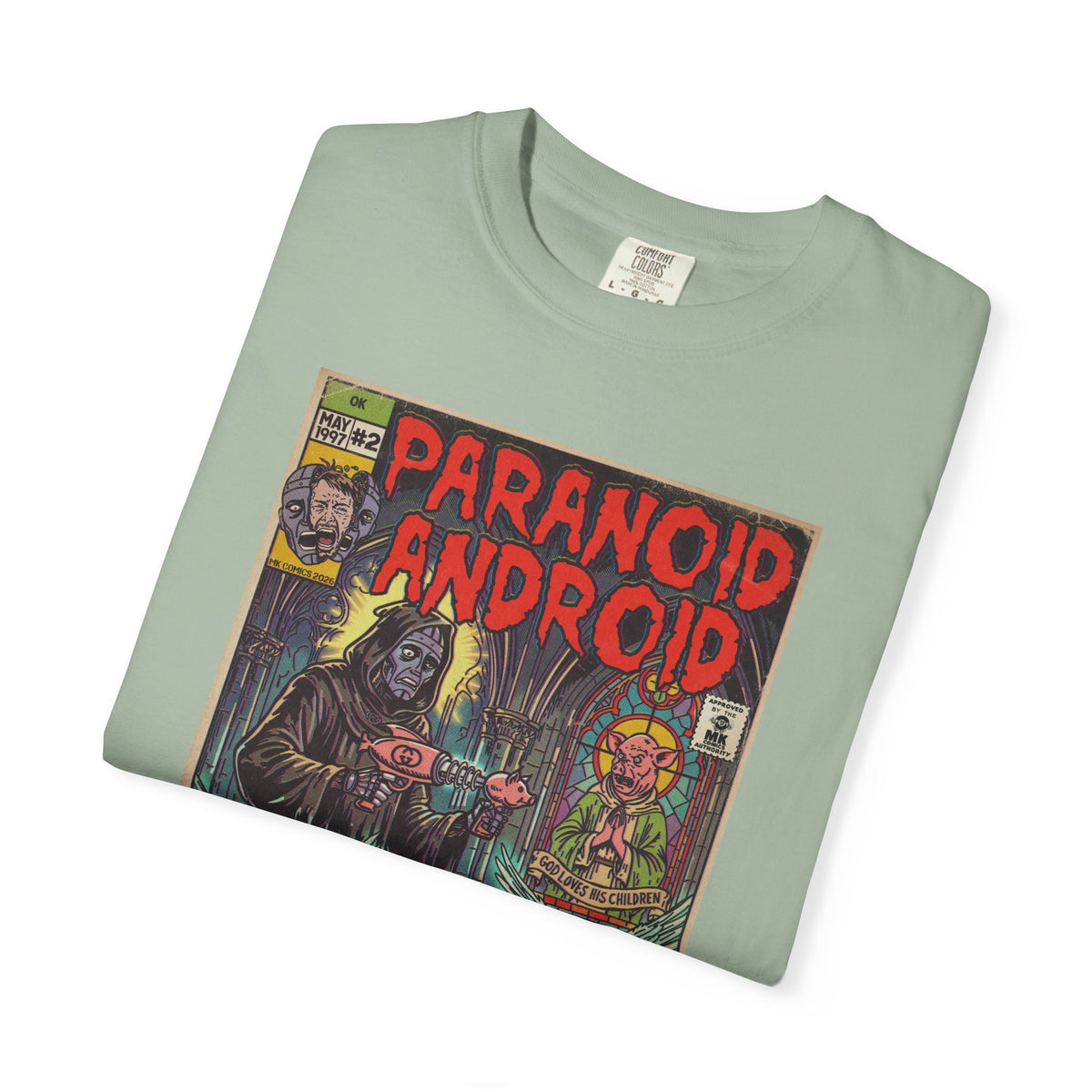 Paranoid Android – Unisex Comfort Colors T-Shirt