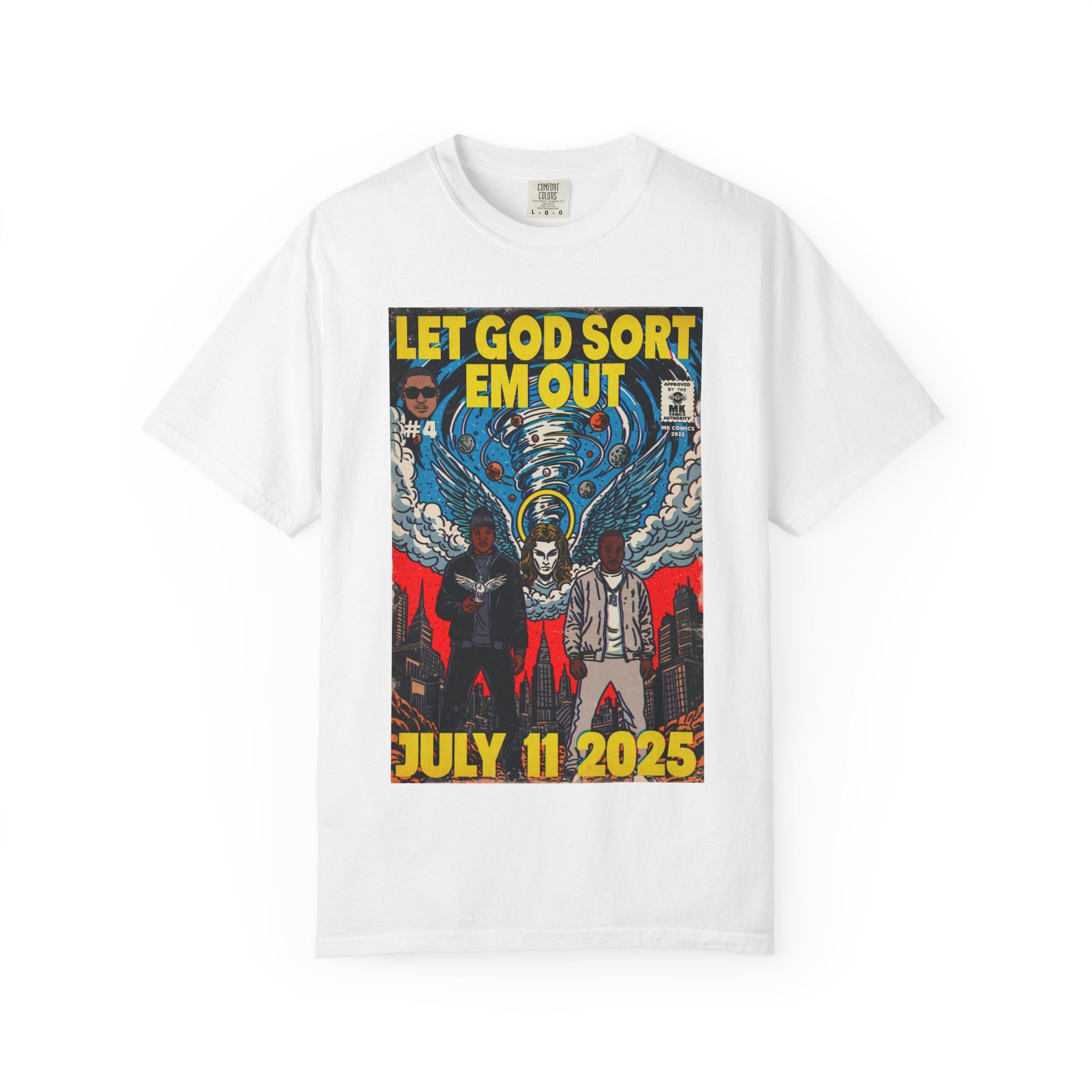 Let God Sort Em Out - Unisex Comfort Colors T-shirt