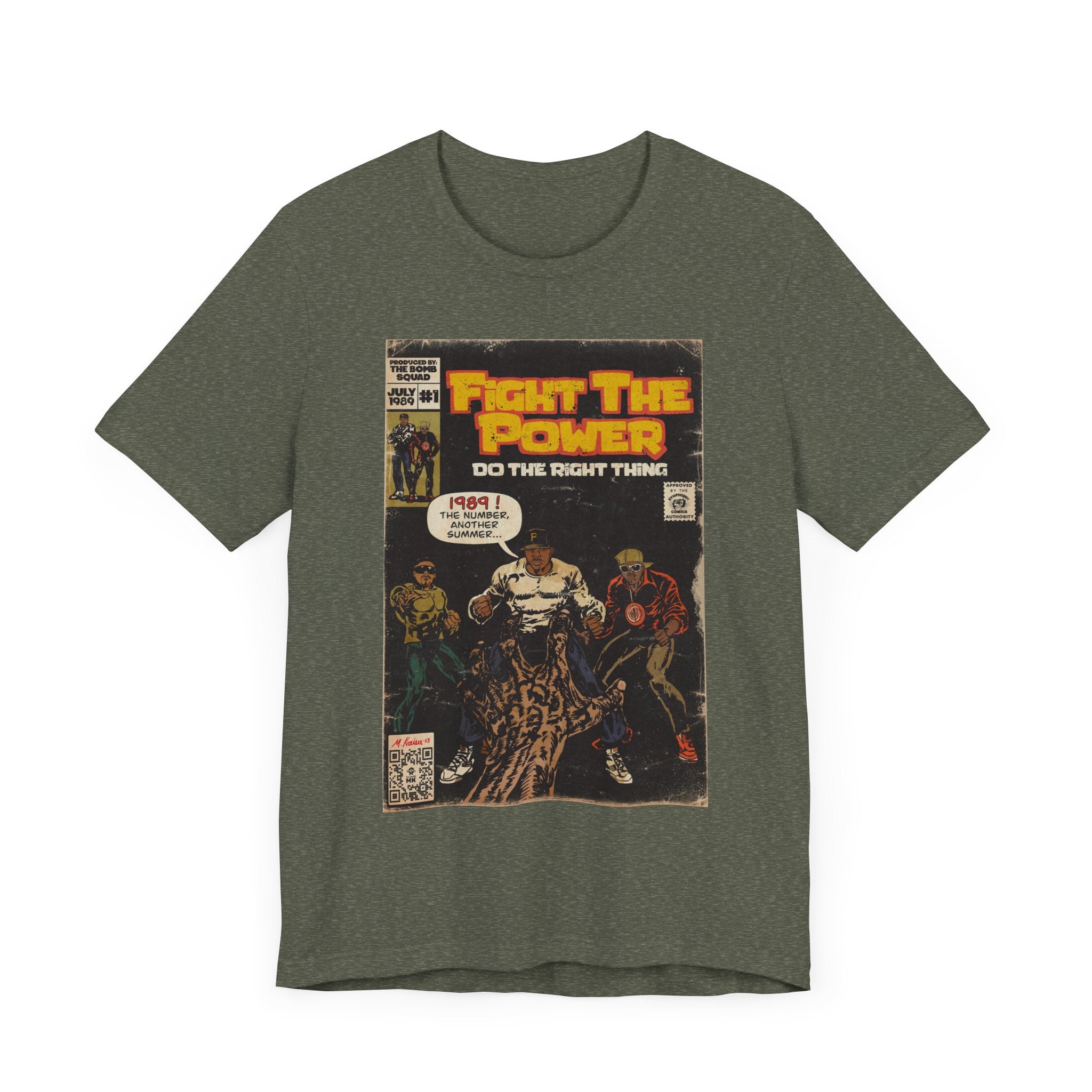 Fight The Power -  Unisex Jersey Short Sleeve Tee