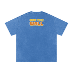Off the Wall - Snow Washed Oversized Cotton T-Shirt