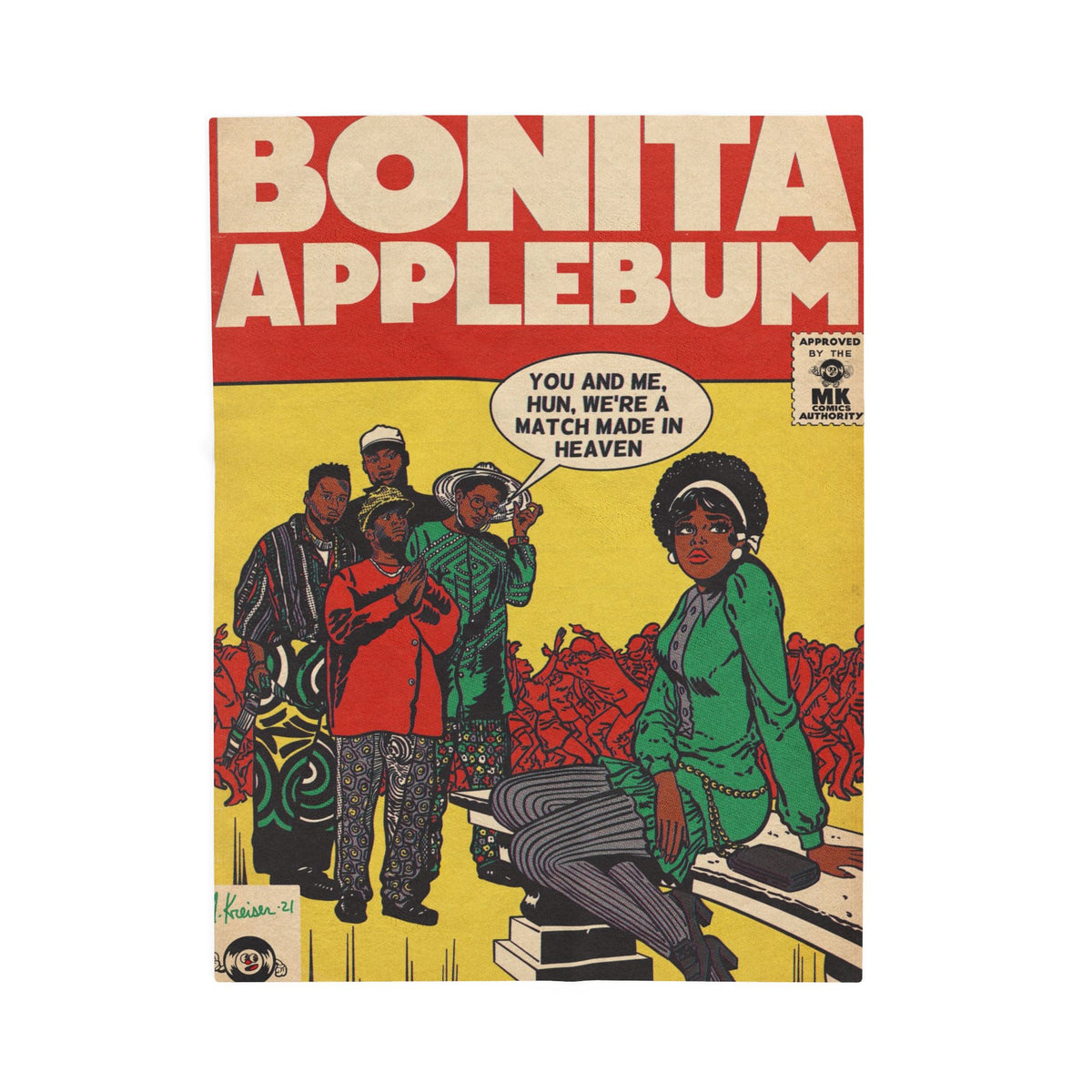 Bonita Applebum - Velveteen Plush Blanket