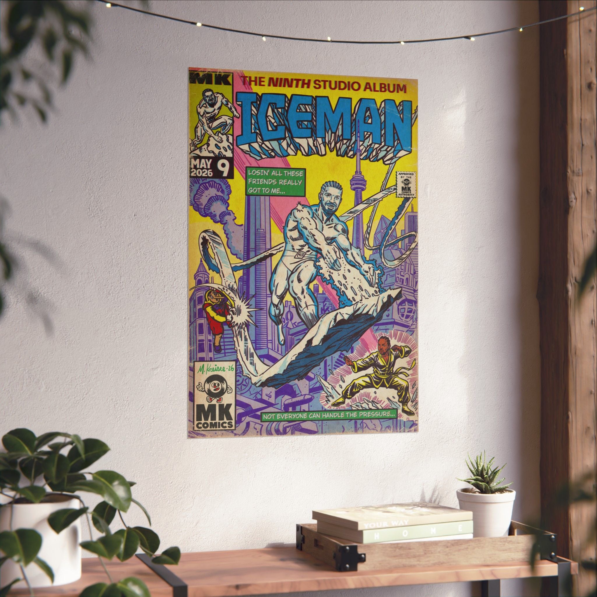 Iceman - Matte Vertical Posters