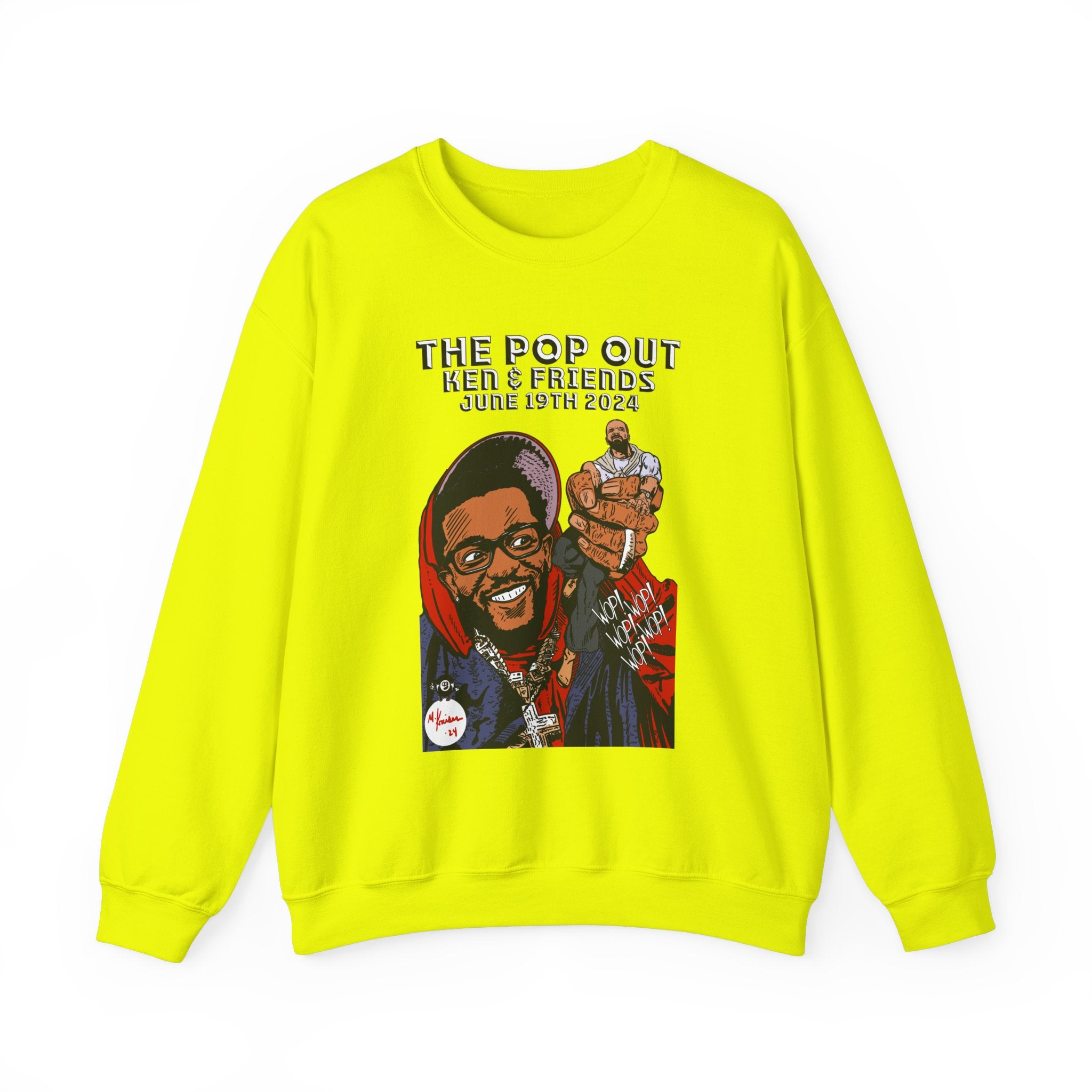 The Pop Out - Unisex Heavy Blend™ Crewneck Sweatshirt