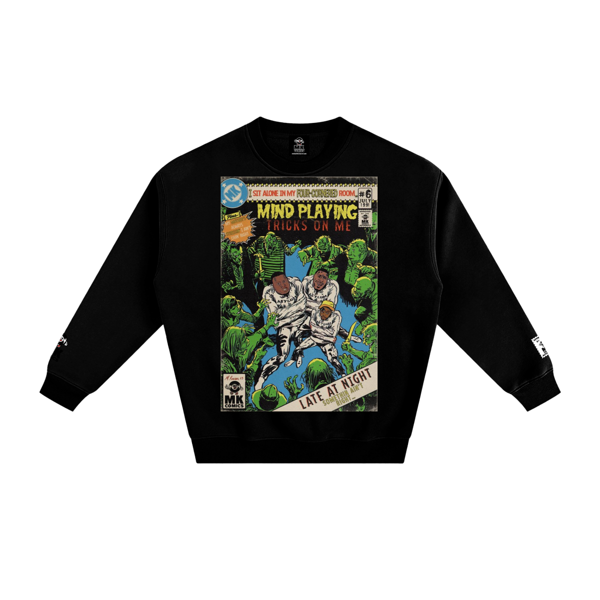 Mind Playing Tricks on me - Fleeced Sweatshirt