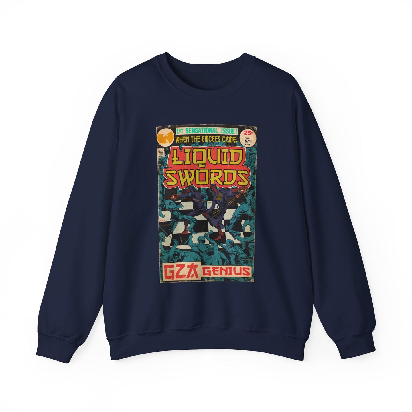 GZA/Genius - Liquid Swords - Unisex Heavy Blend™ Crewneck Sweatshirt