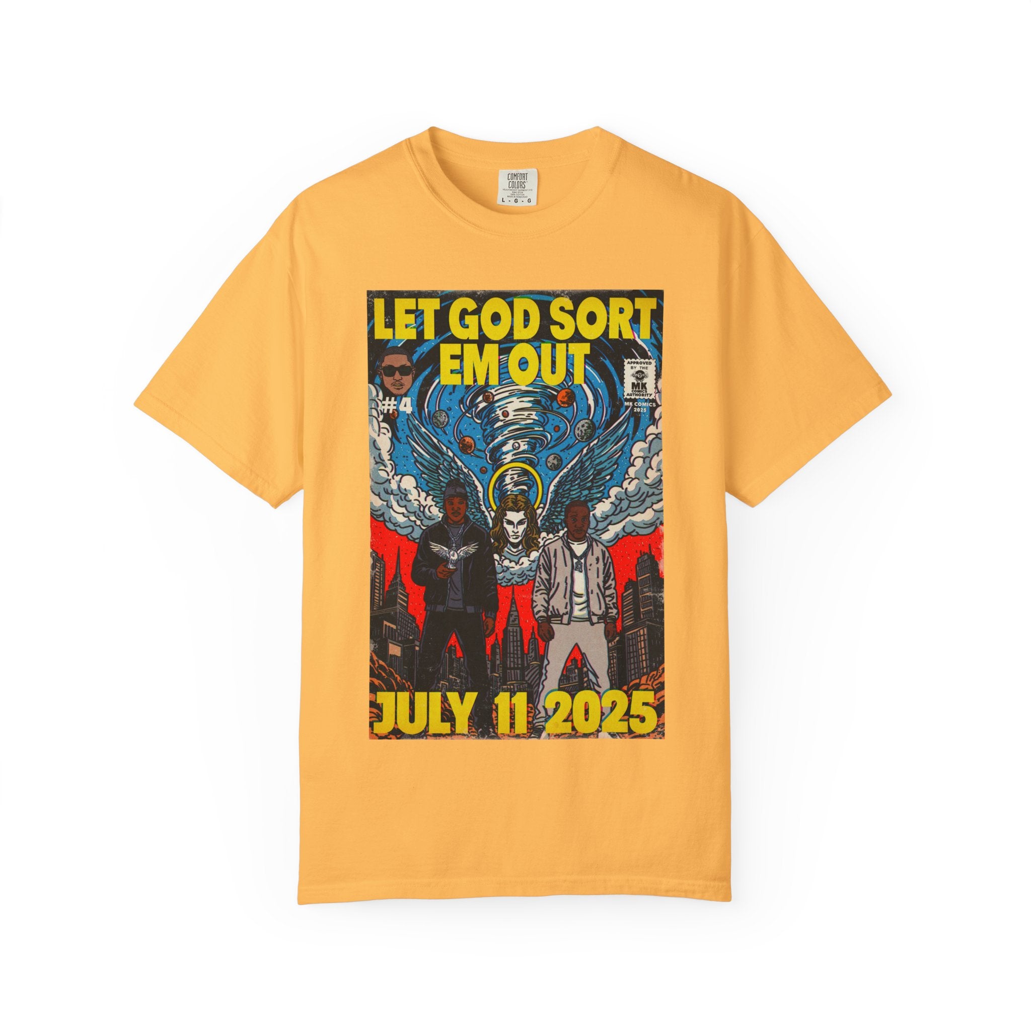 Let God Sort Em Out - Unisex Comfort Colors T-shirt