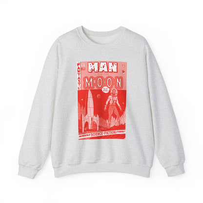 Kid Cudi - Man on the Moon - RED VARIANT - Unisex Heavy Blend™ Crewneck Sweatshirt