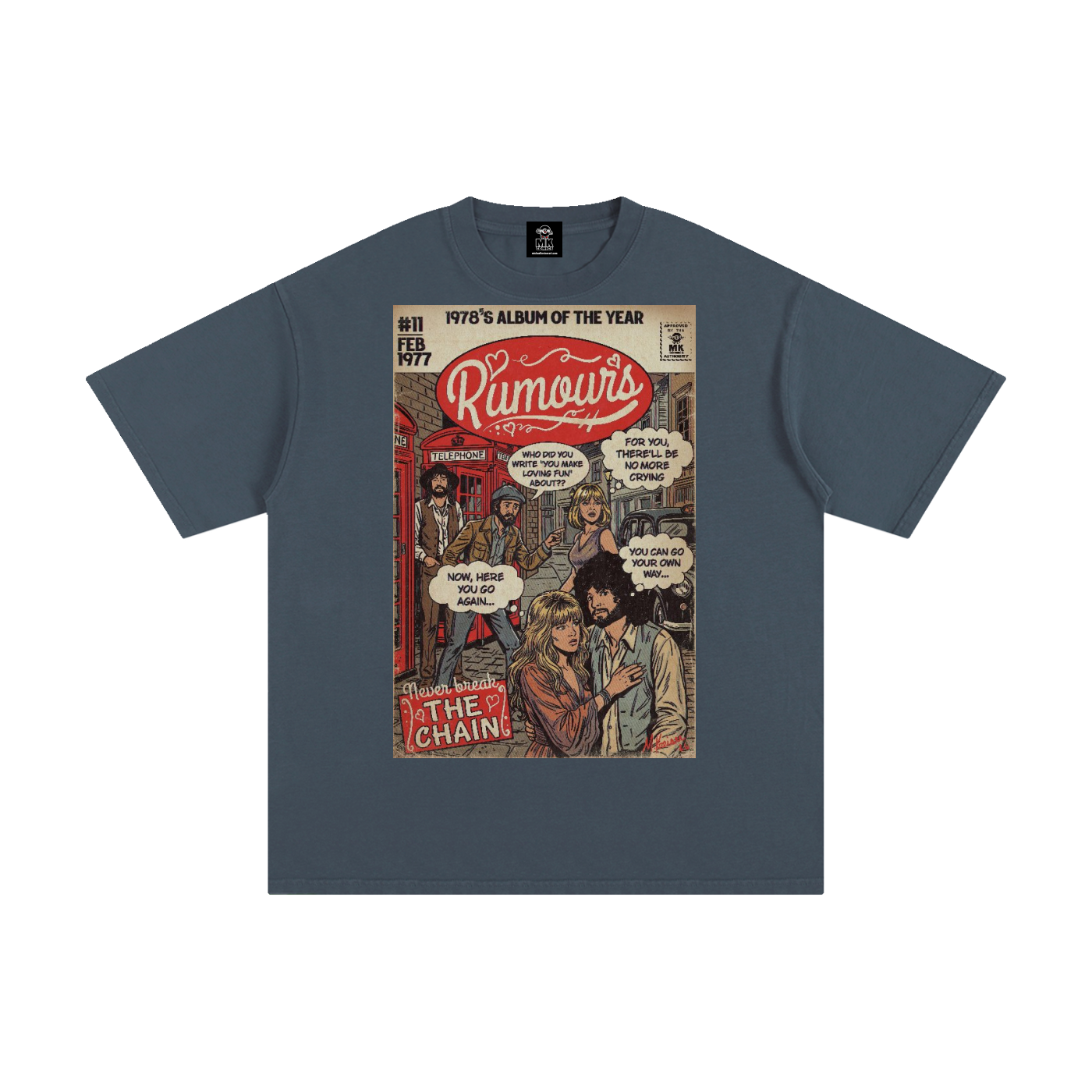 Rumours - Unisex Pure Cotton T-Shirt
