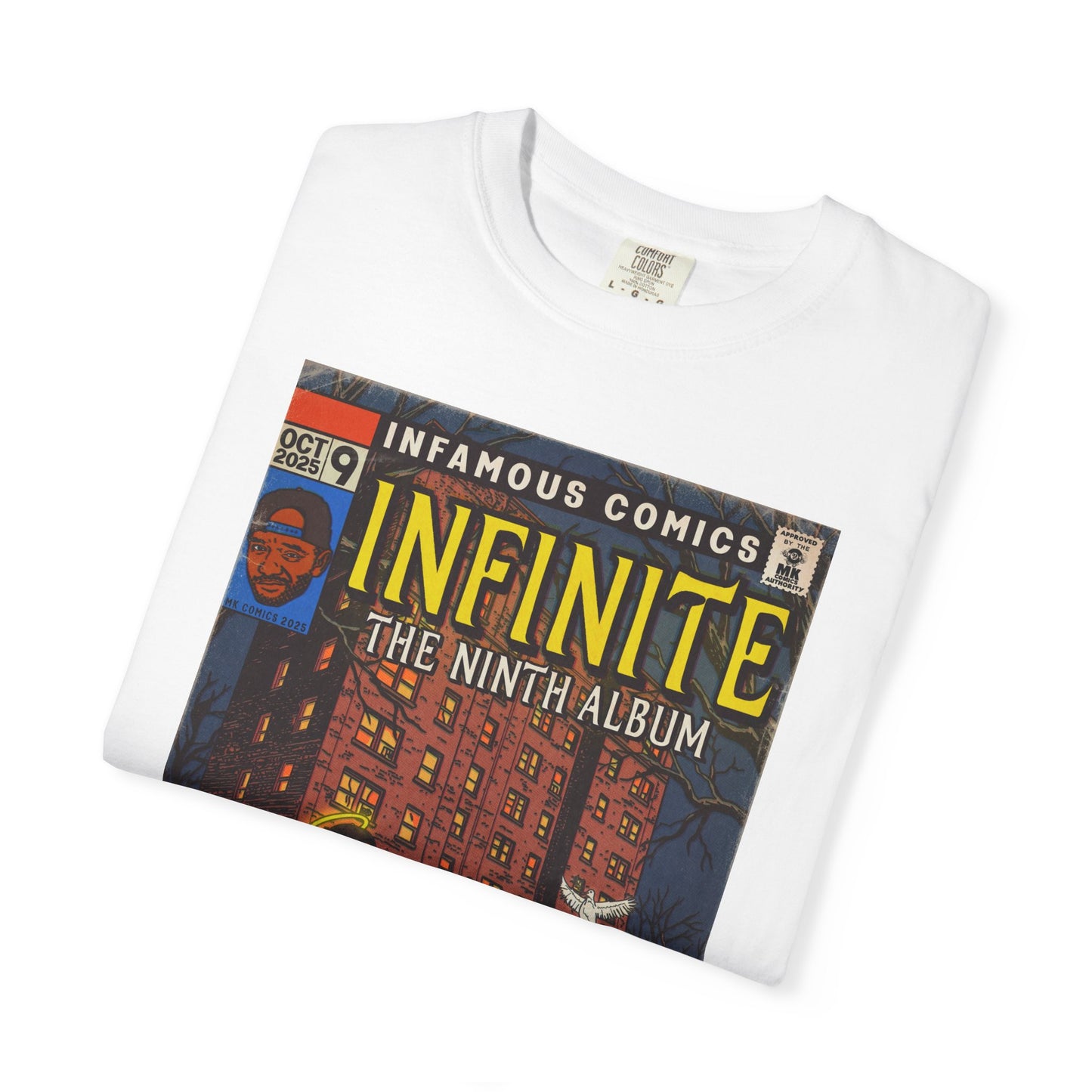 Infinite - Comic Book Art - Unisex Comfort Colors T-shirt