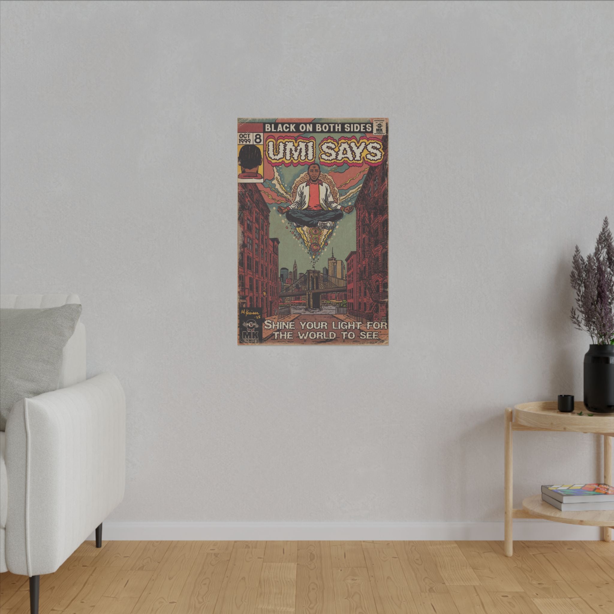 Mos - Umi Says - Matte Canvas, Stretched, 0.75" (Multi-Size)