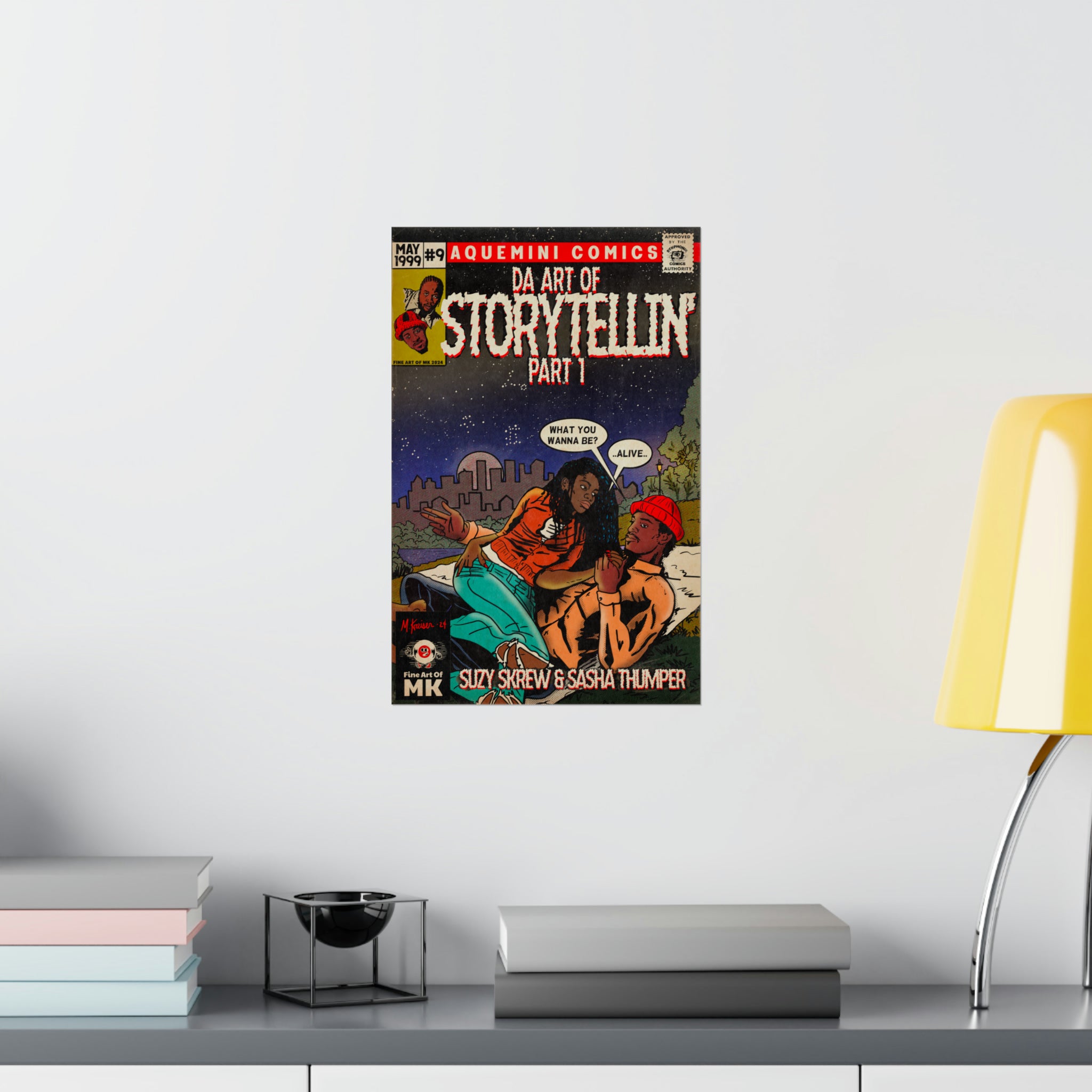 Da Art of Storytellin’ Part 1 - Matte Vertical Poster