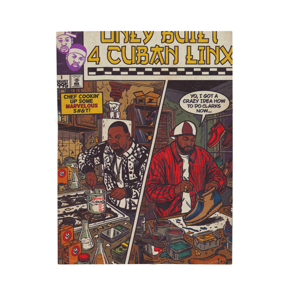 Only Built 4 Cuban Linx - Velveteen Plush Blanket