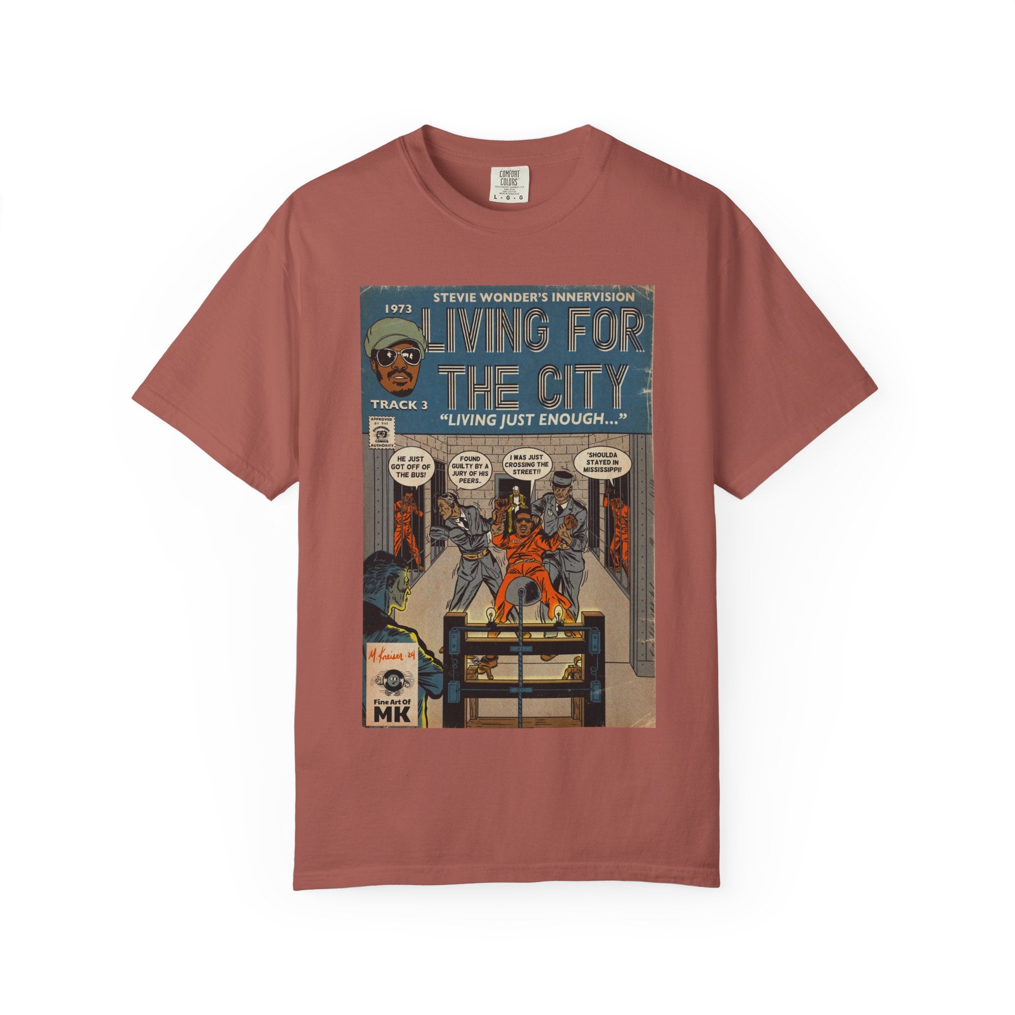 Living For The City - Unisex Comfort Colors T-shirt