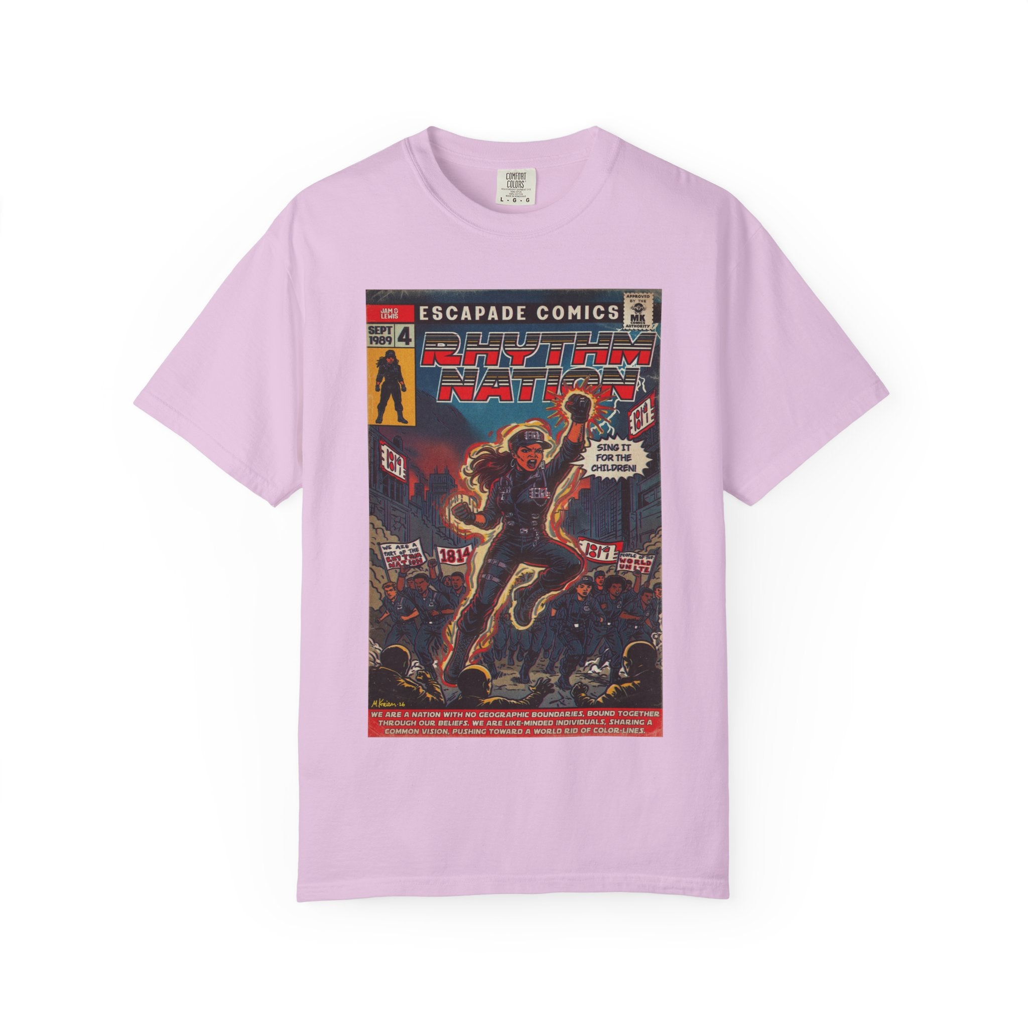 Rhythm Nation - Unisex Comfort Colors T-shirt