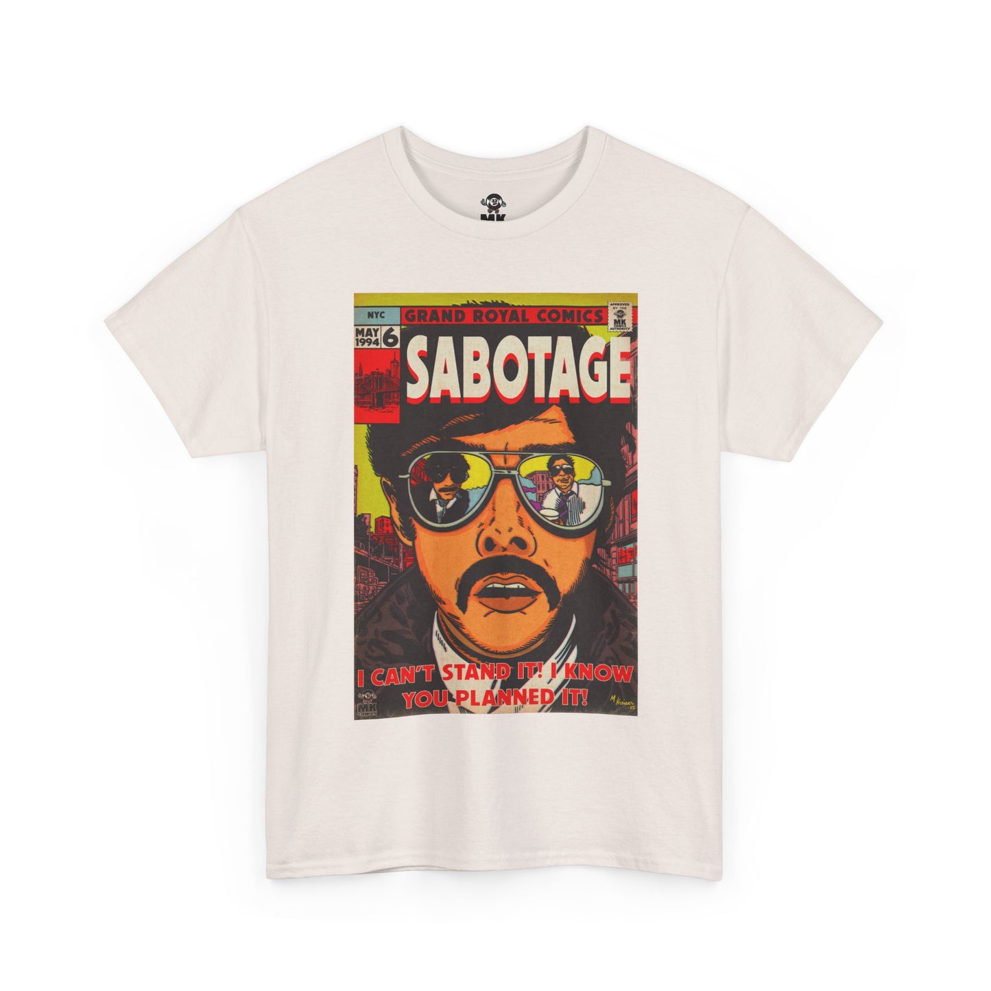 Sabotage - MK Classic - Unisex Heavy Cotton Tee
