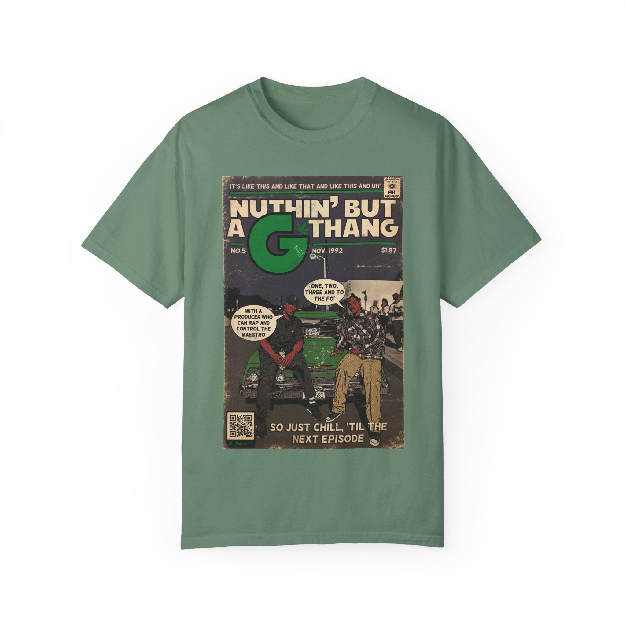 Dr. Dre & Snoop Dogg - Ain’t Nuthin But a G Thang - Unisex Comfort Colors T-shirt