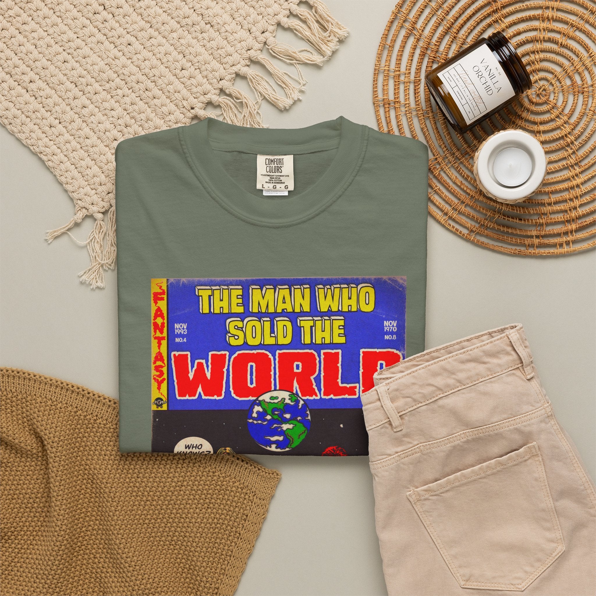 The Man Who Sold the World - Unisex Comfort Colors T-shirt