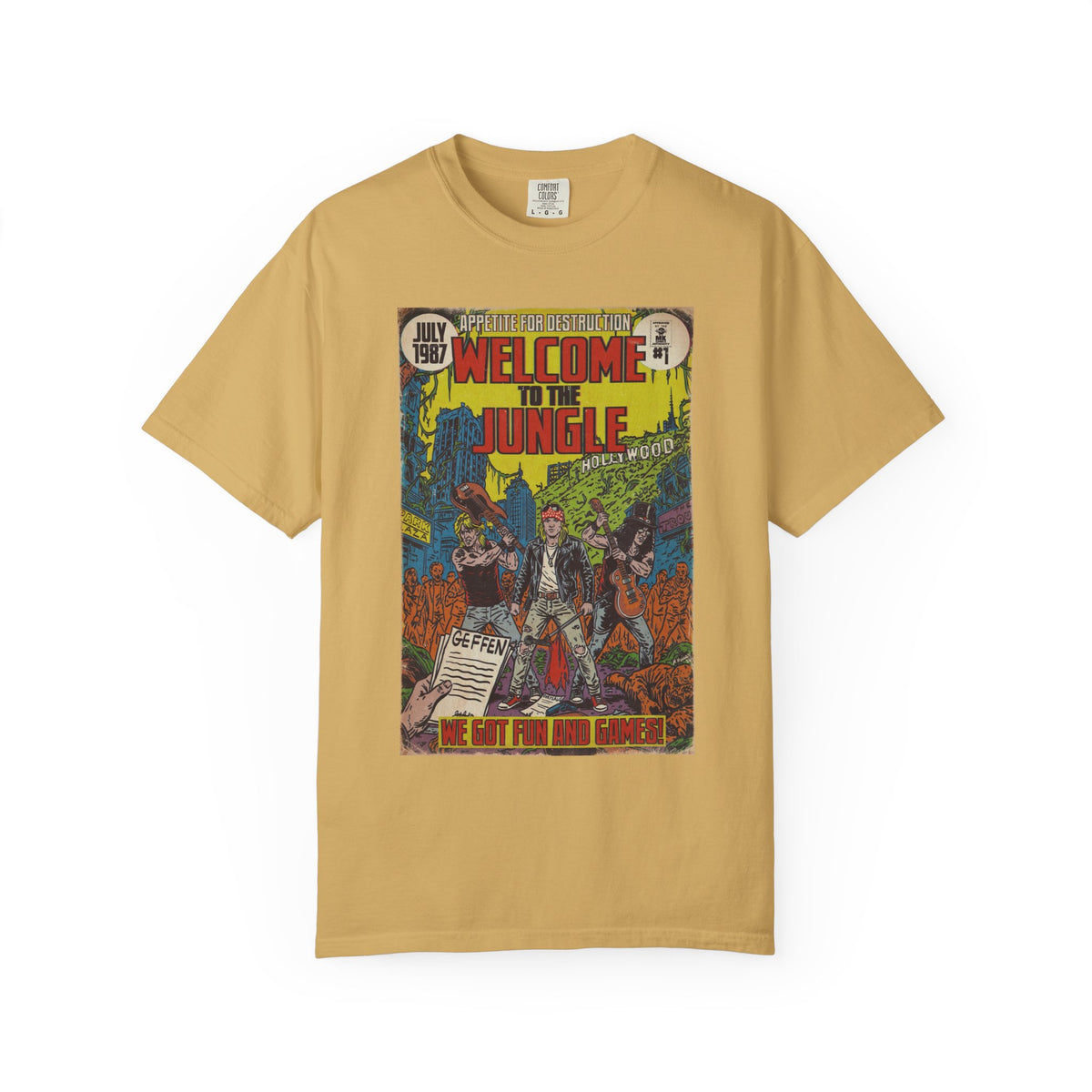 Welcome to the Jungle -Unisex Comfort Colors T-shirt