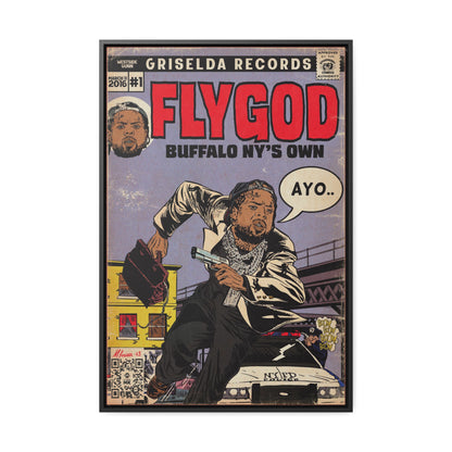 Westside Gunn - Flygod - Gallery Canvas Wraps, Vertical Frame