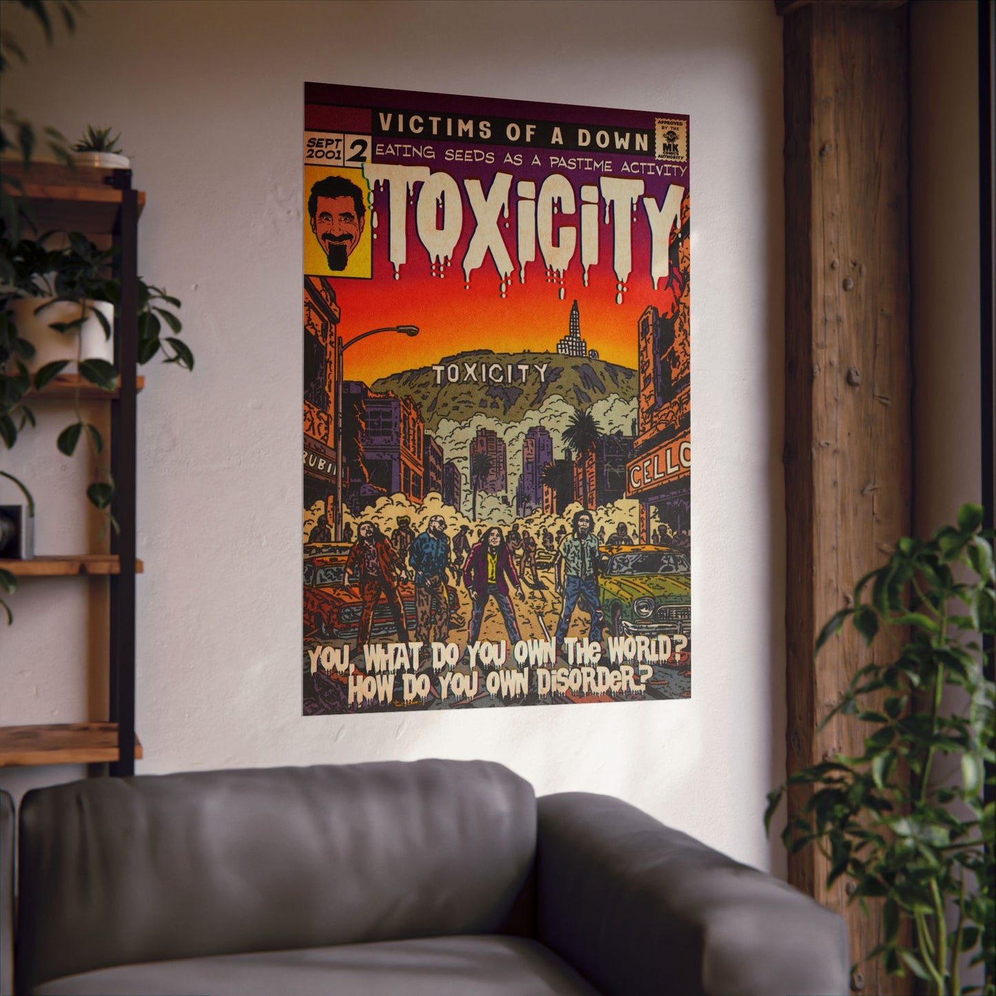 Toxicity - Matte Vertical Posters