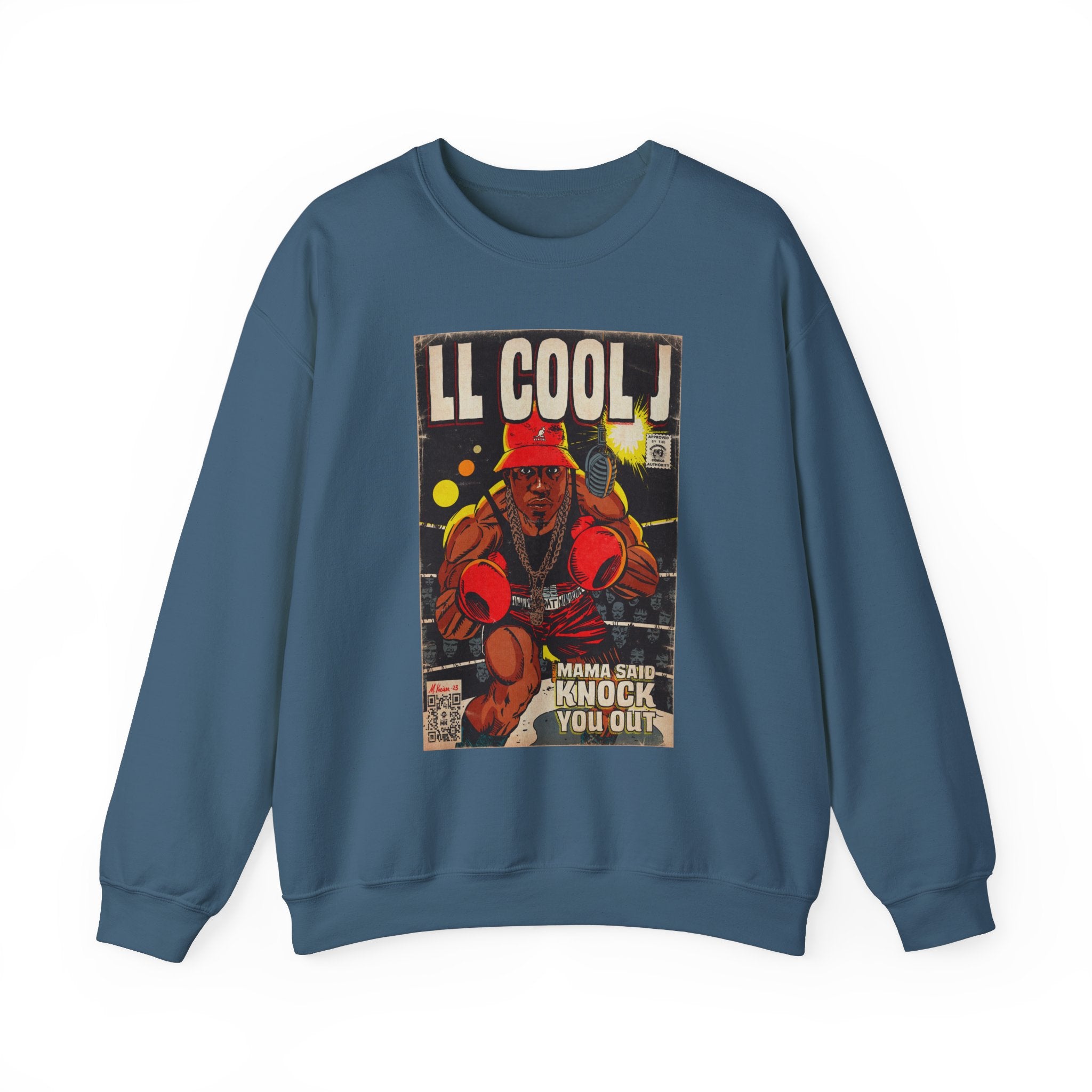 Mama Said Knock You Out - Unisex Heavy Blend™ Crewneck Sweatshirt