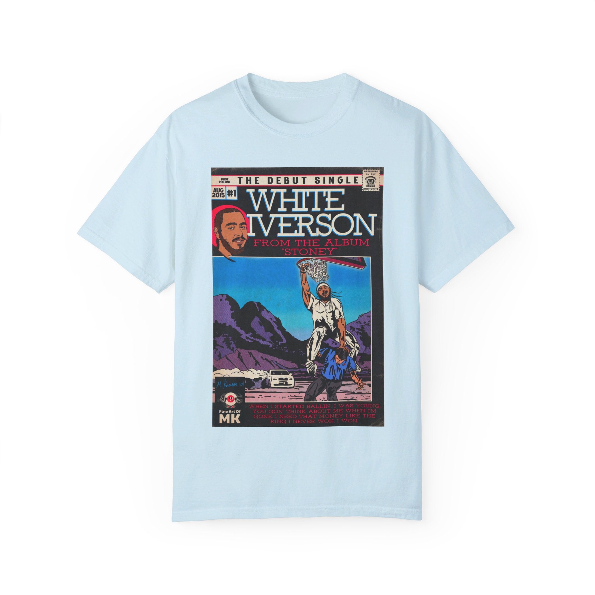 White Iverson - Unisex Comfort Colors T-shirt