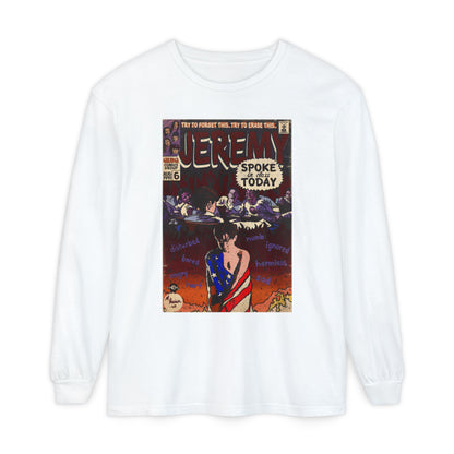 Jeremy - Unisex Comfort Colors Long Sleeve T-Shirt