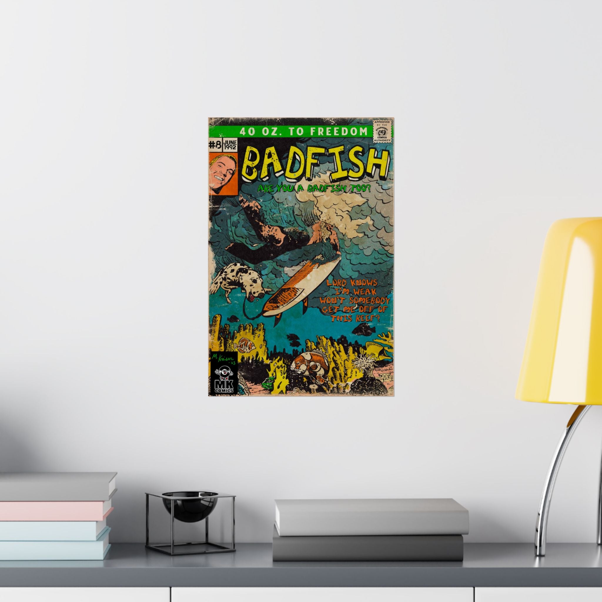 Badfish - Vertical Matte Poster