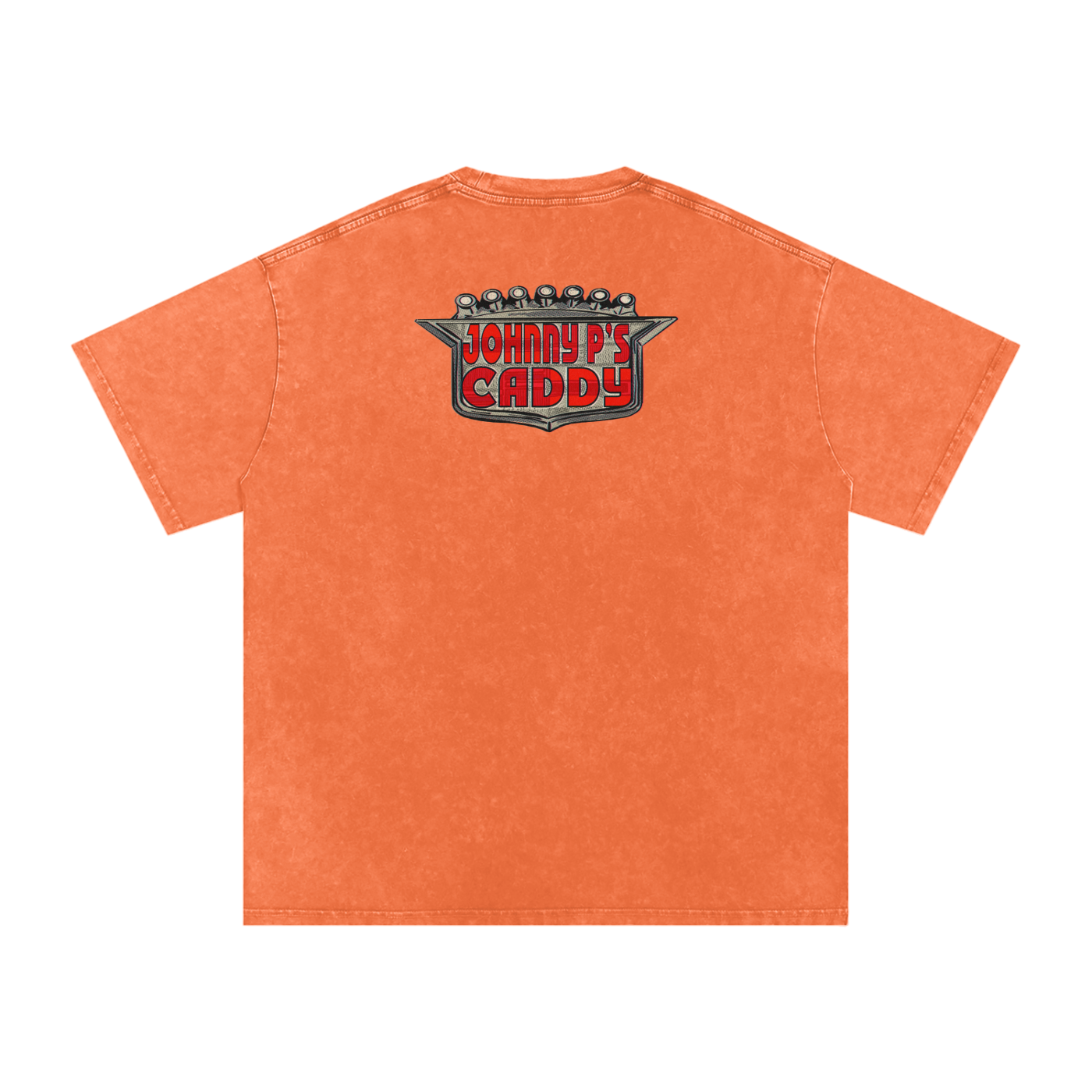Johnny P's Caddy - Snow Washed Oversized Cotton T-Shirt