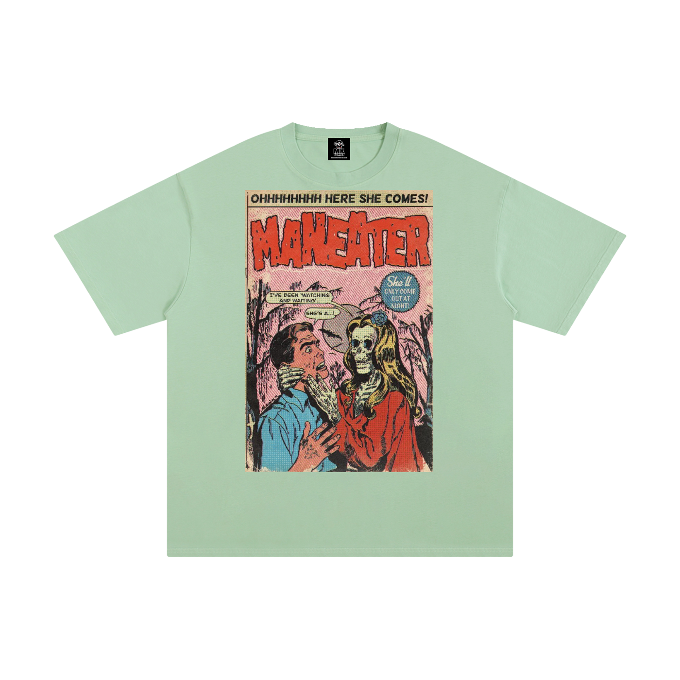 Maneater - MK Classics - Unisex Pure Cotton T-Shirt