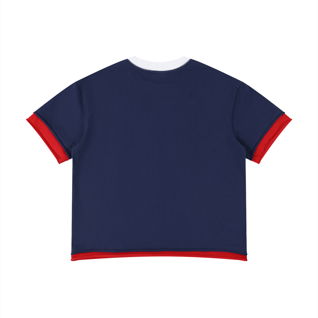 Bonita Applebum - Unisex Boxy Color Block T-Shirt