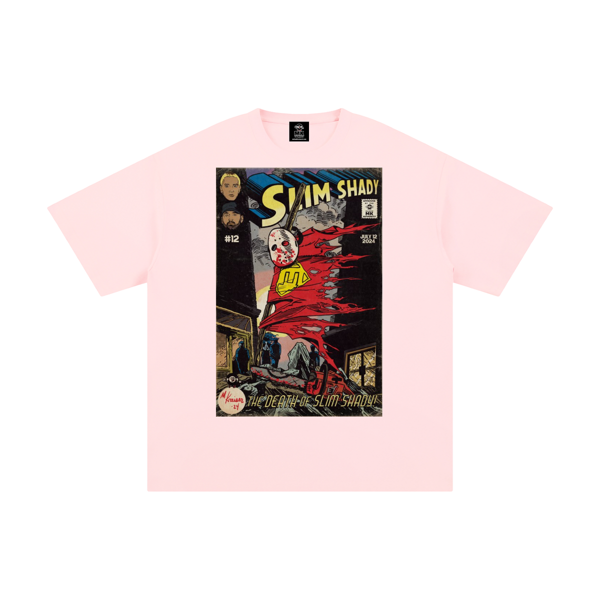 Death of Slim Shady - Unisex Pure Cotton T-Shirt